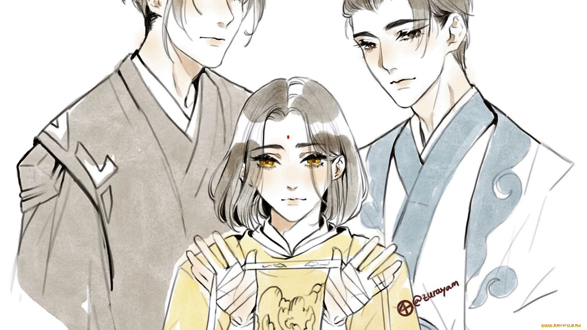 аниме, mo, dao, zu, shi, лань, сичень, мэн, яо, не, мицзюэ