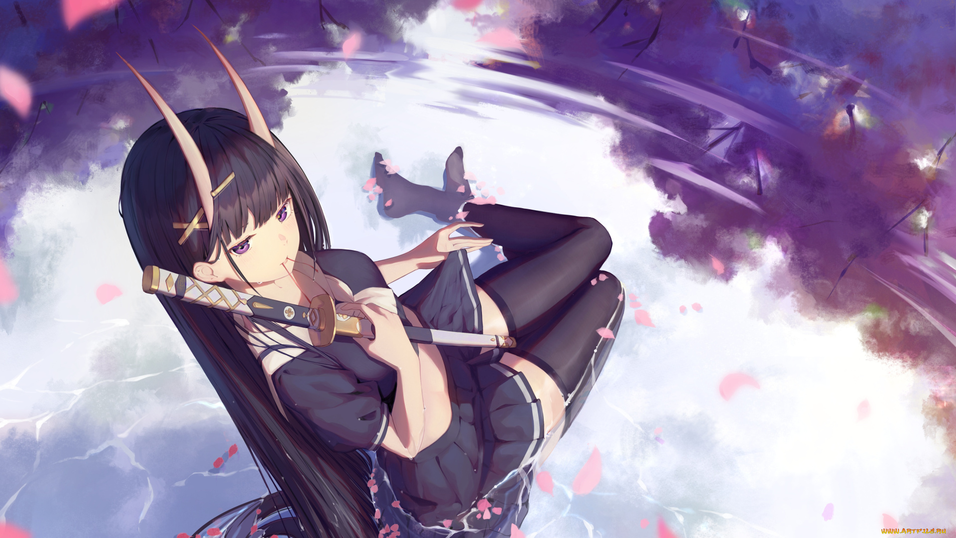 noshiro, аниме, ангелы, , демоны