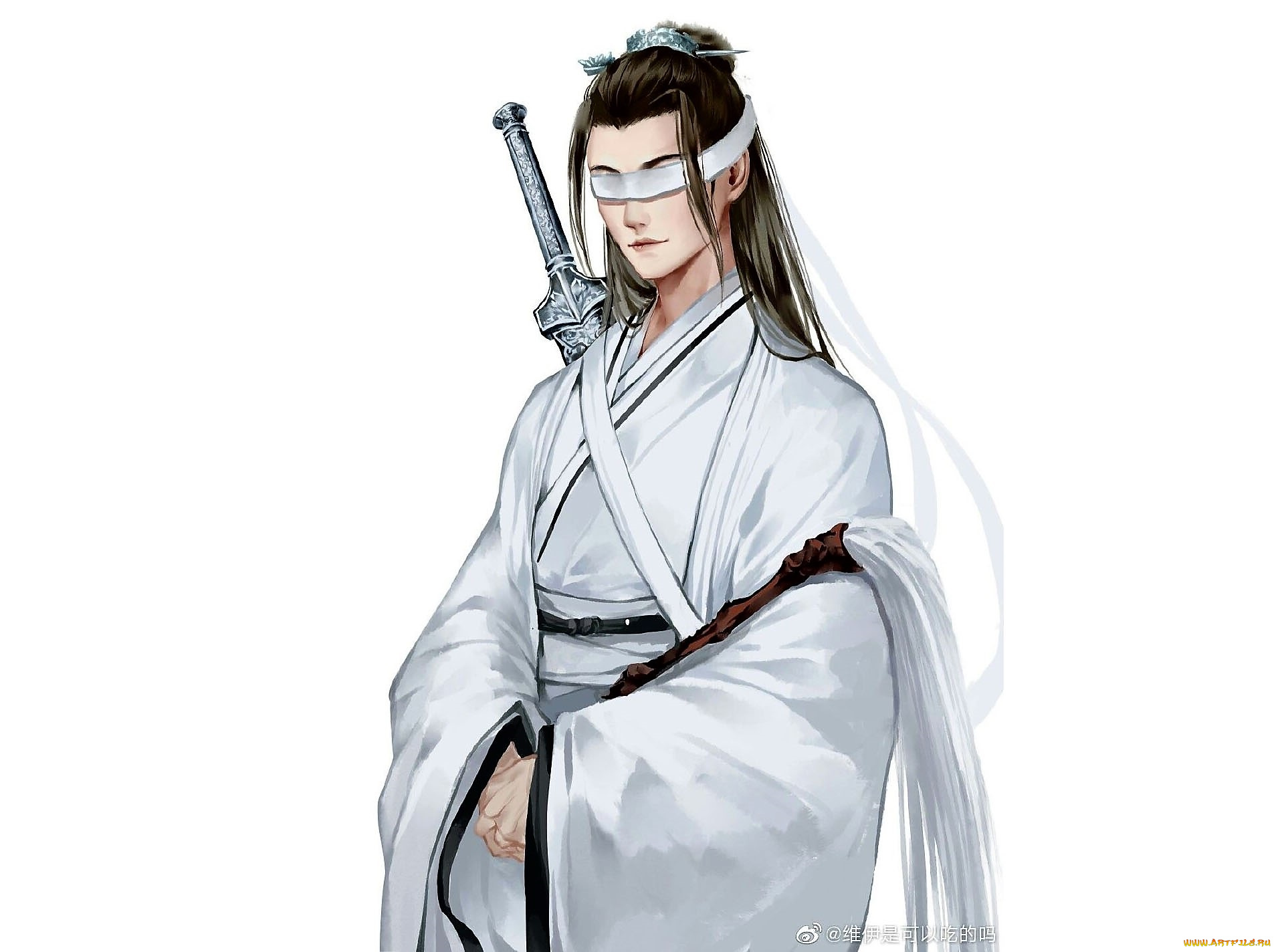 аниме, mo, dao, zu, shi, сяо, сичень, повязка