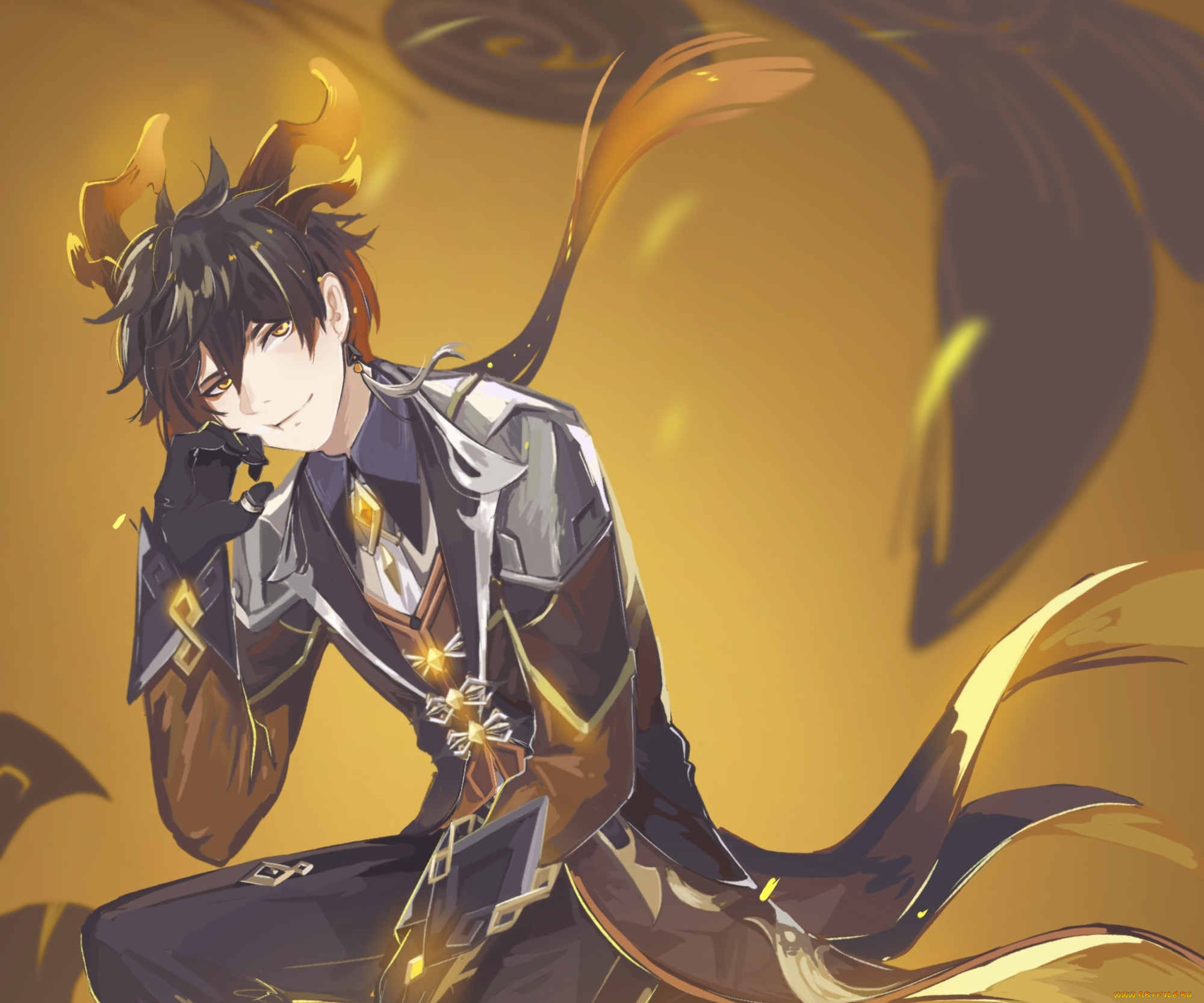 аниме, genshin, impact, genshin, impact