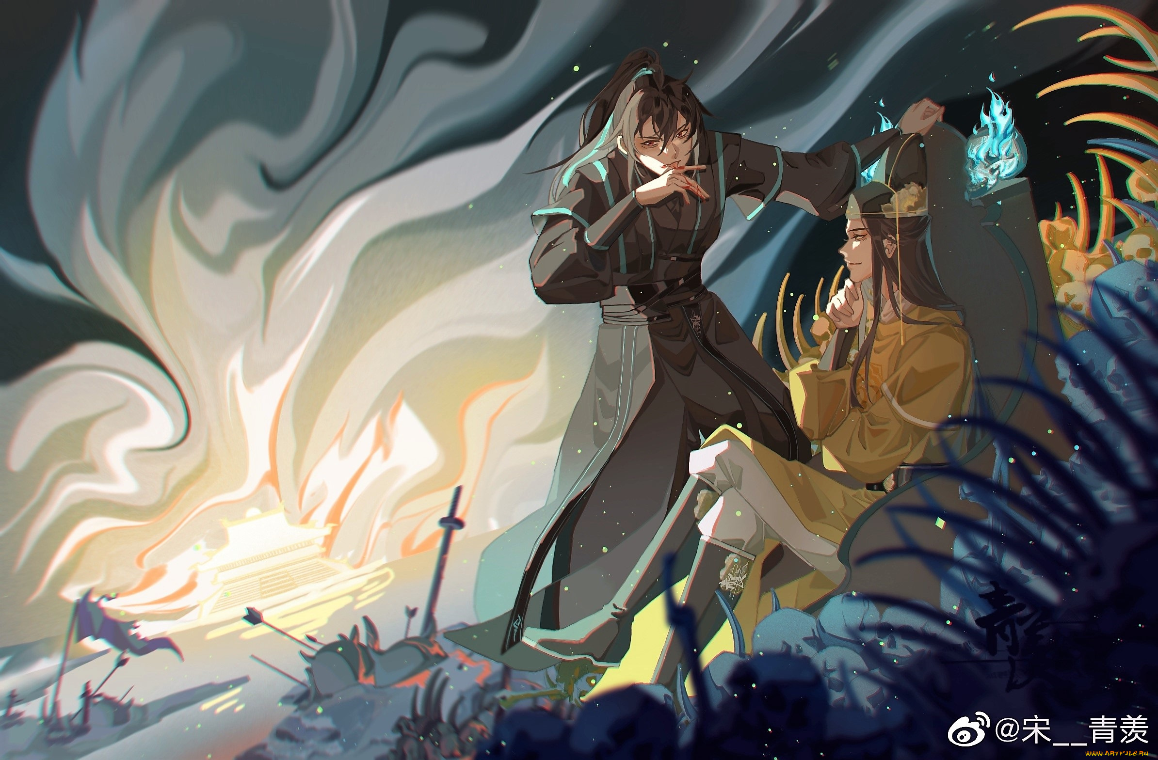 аниме, mo, dao, zu, shi, сюэ, ян, мэн, яо