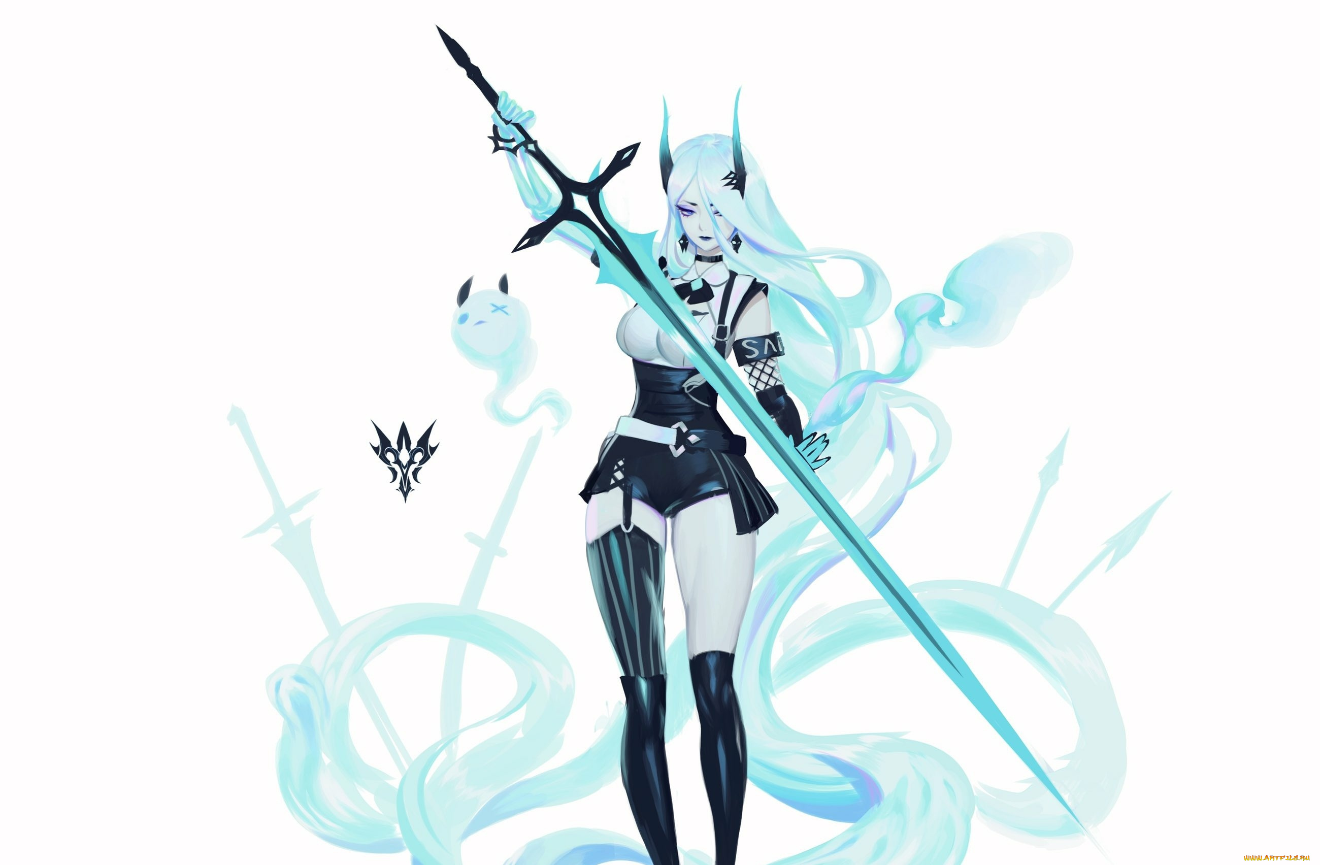 аниме, оружие, , техника, , технологии, девушка