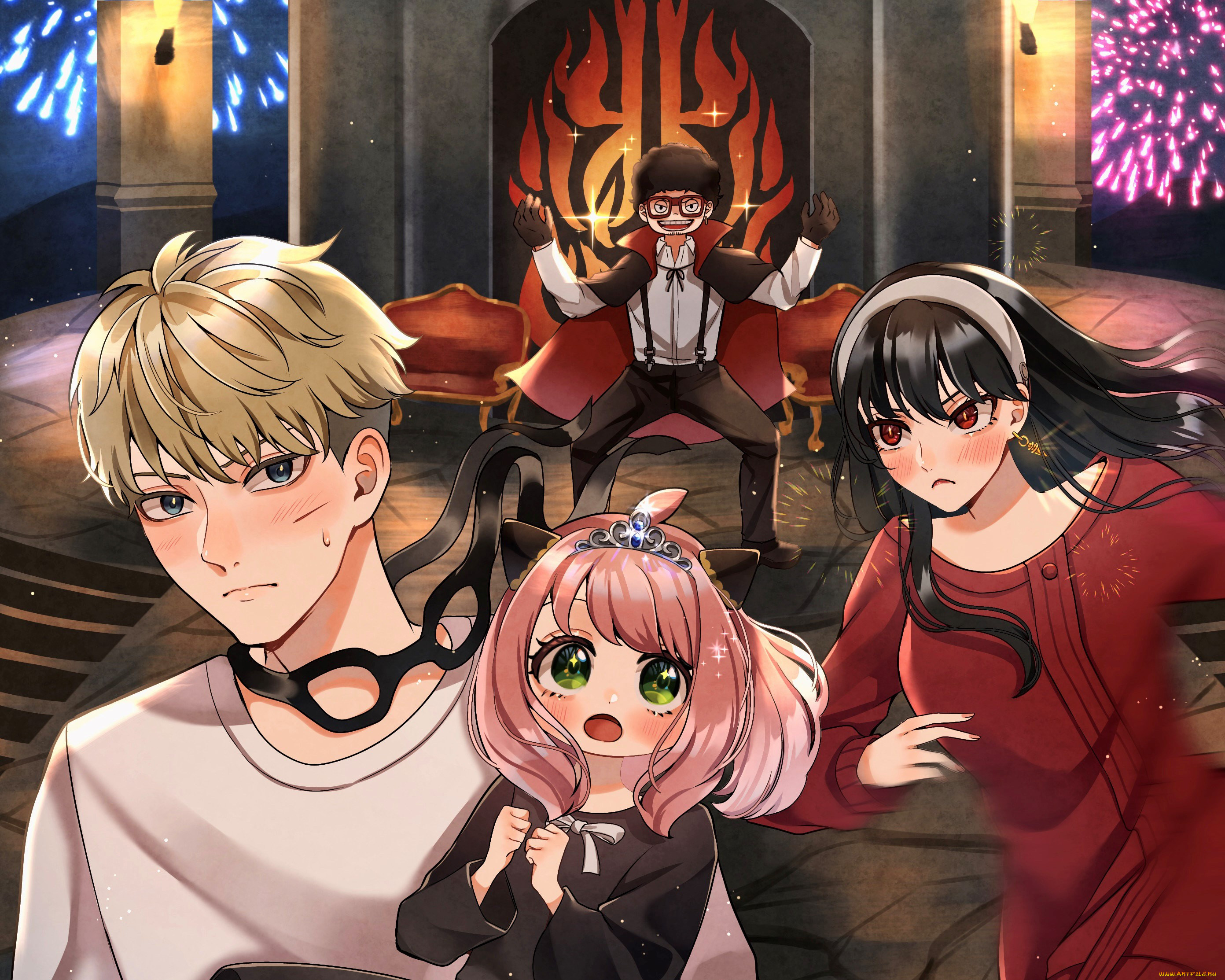 аниме, spy, x, family, spy, x, family