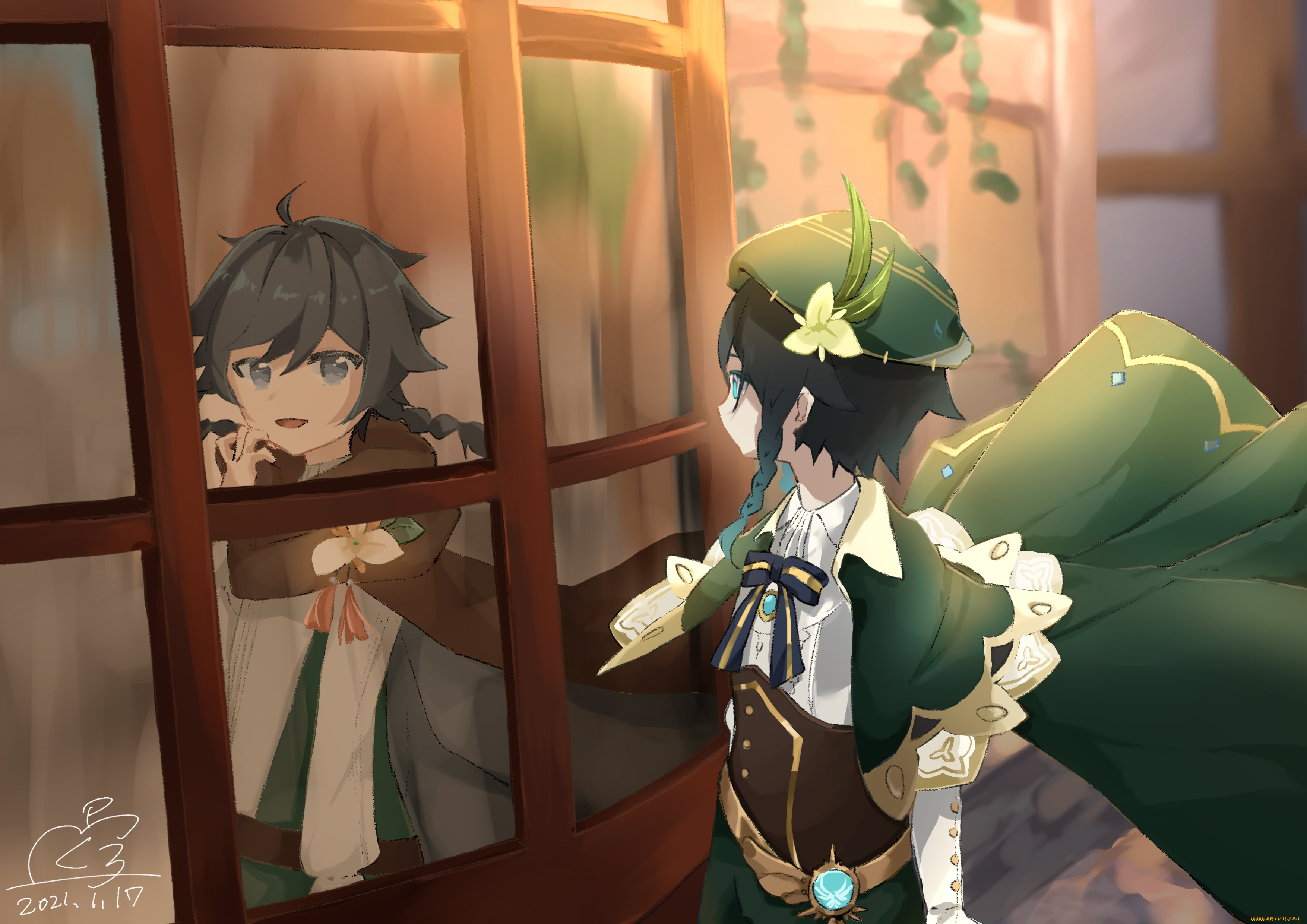 аниме, genshin, impact, genshin, impact