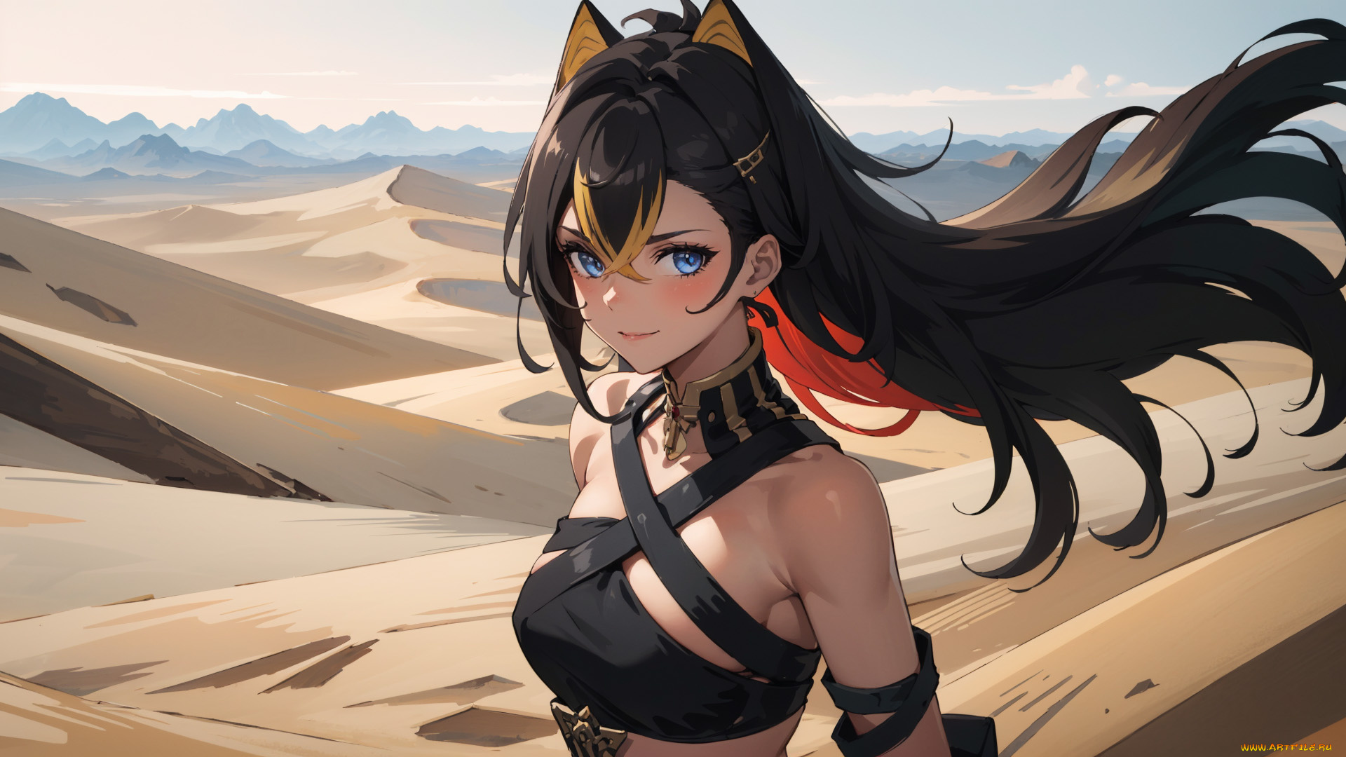 аниме, пейзажи, , природа, нейросети, графика, нейроарт, ai, art, нейронные, сети, рисунки, нейро, искусство, девушка