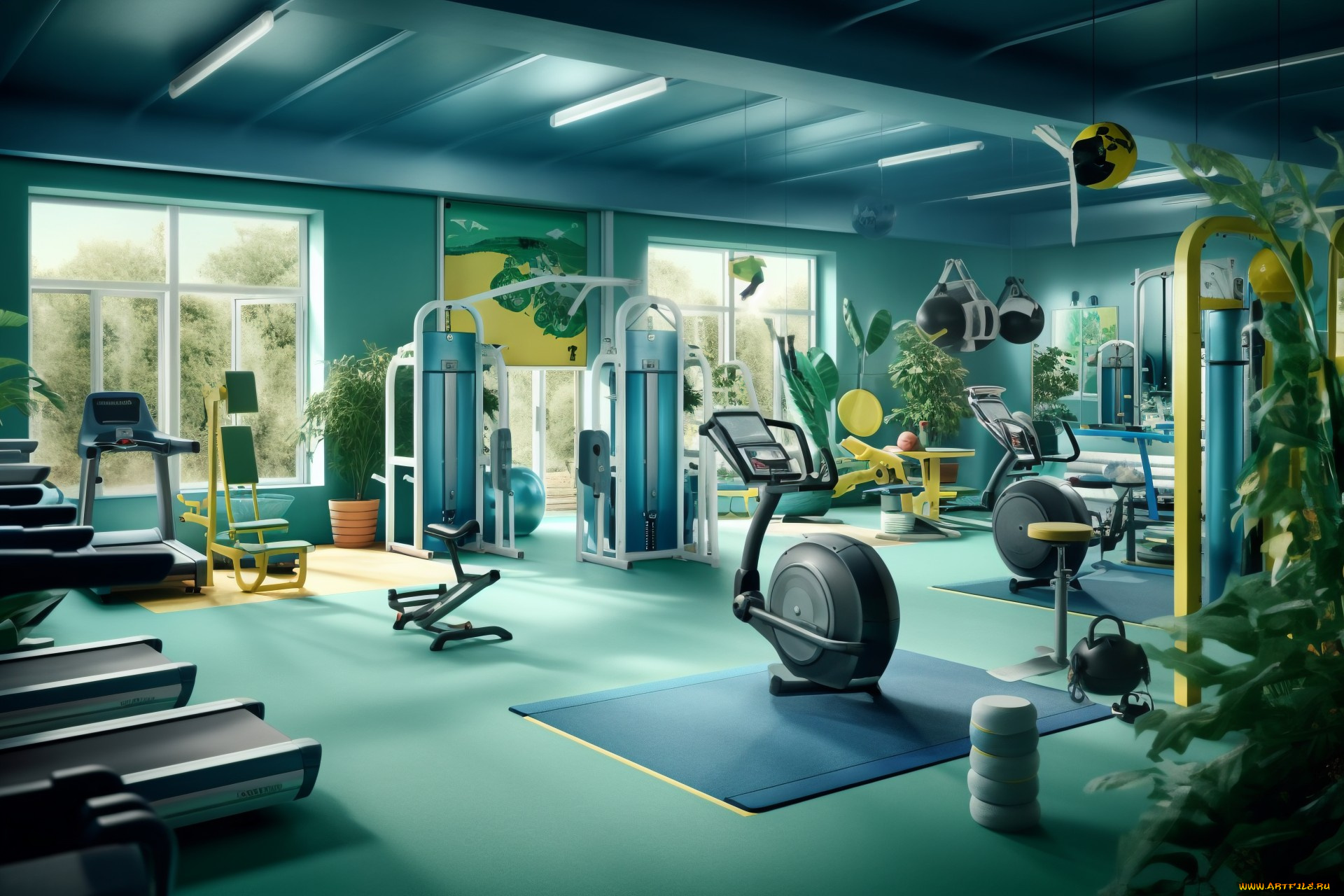 3д, графика, спорт, , sport, нейросети, графика, нейроарт, ai, art, нейронные, сети, рисунки, нейро, искусство, спортзал