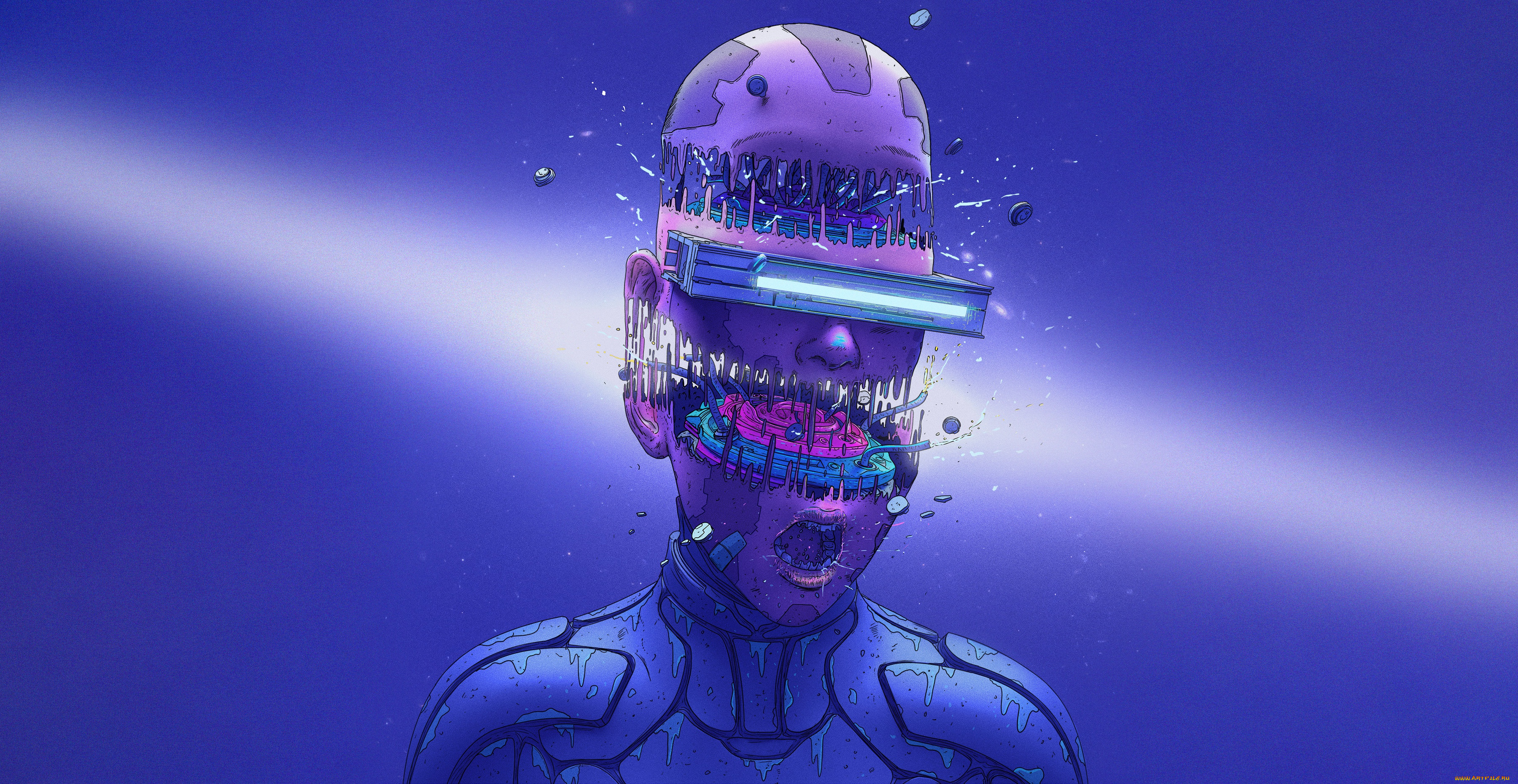 фэнтези, роботы, , киборги, , механизмы, киборг