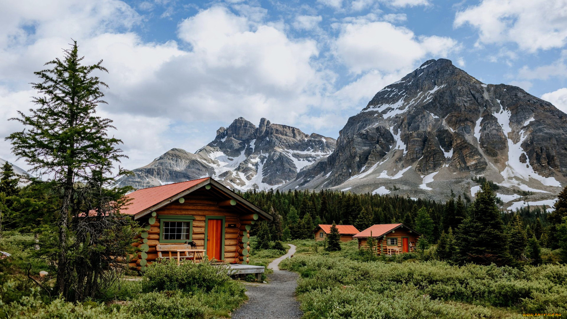 mount, assiniboine, provincial, park, british, columbia, города, -, здания, , дома, mount, assiniboine, provincial, park, british, columbia