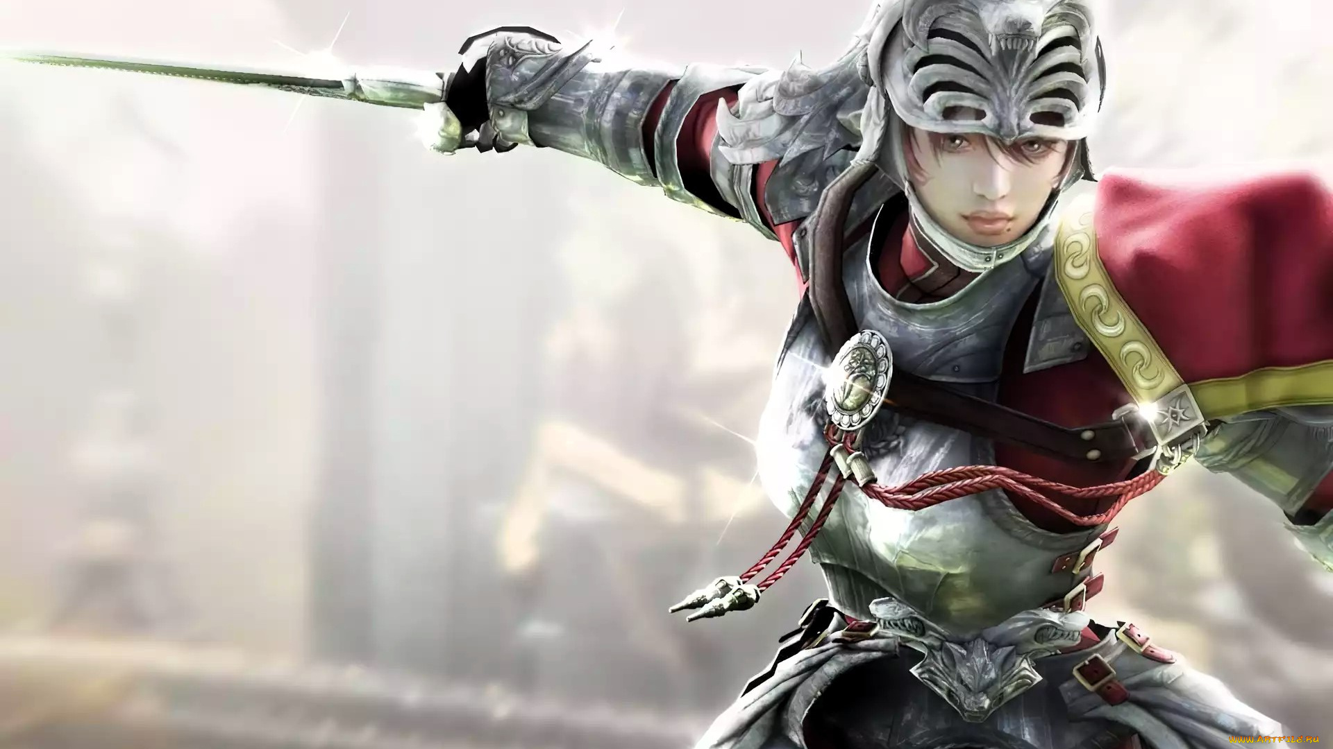 видео, игры, soulcalibur, , broken, destiny, девушка, боец, оружие