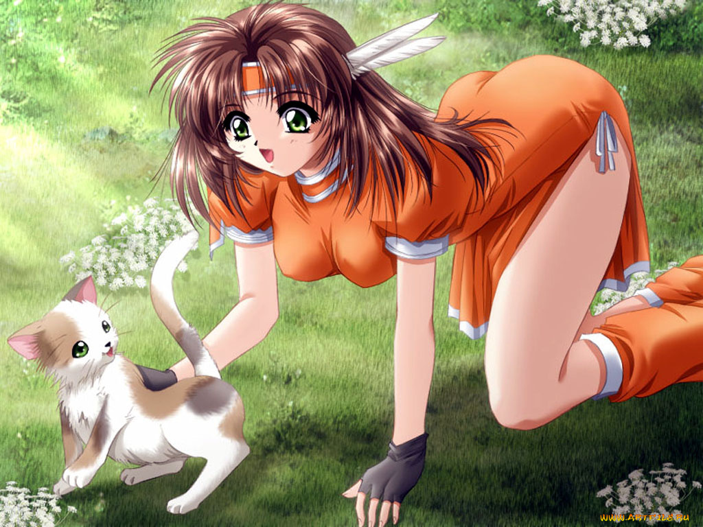 kaif, аниме, *unknown, другое, девушка, глаза, волосы