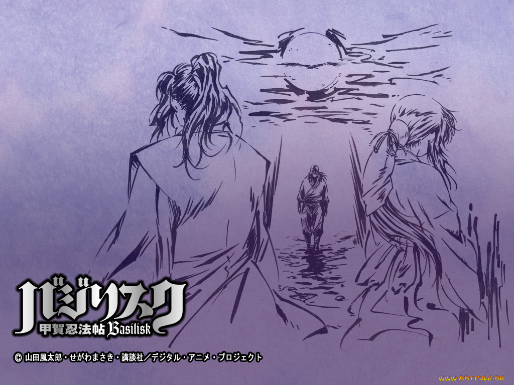 аниме, basilisk