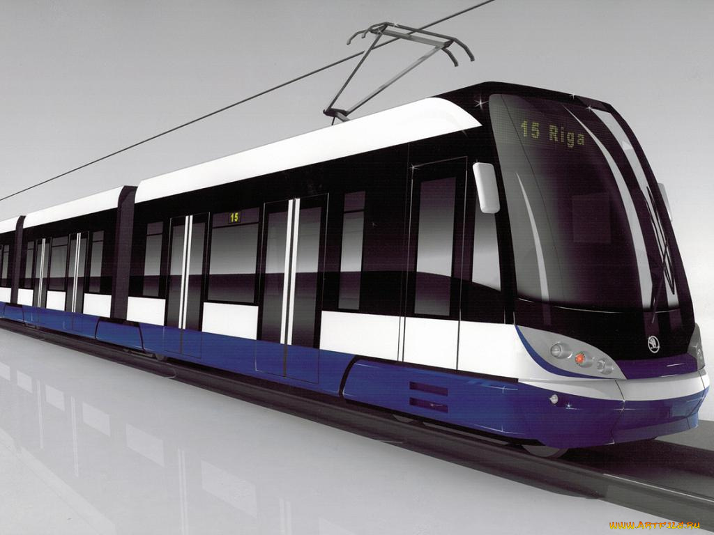 рижский, трамвай, техника, трамваи