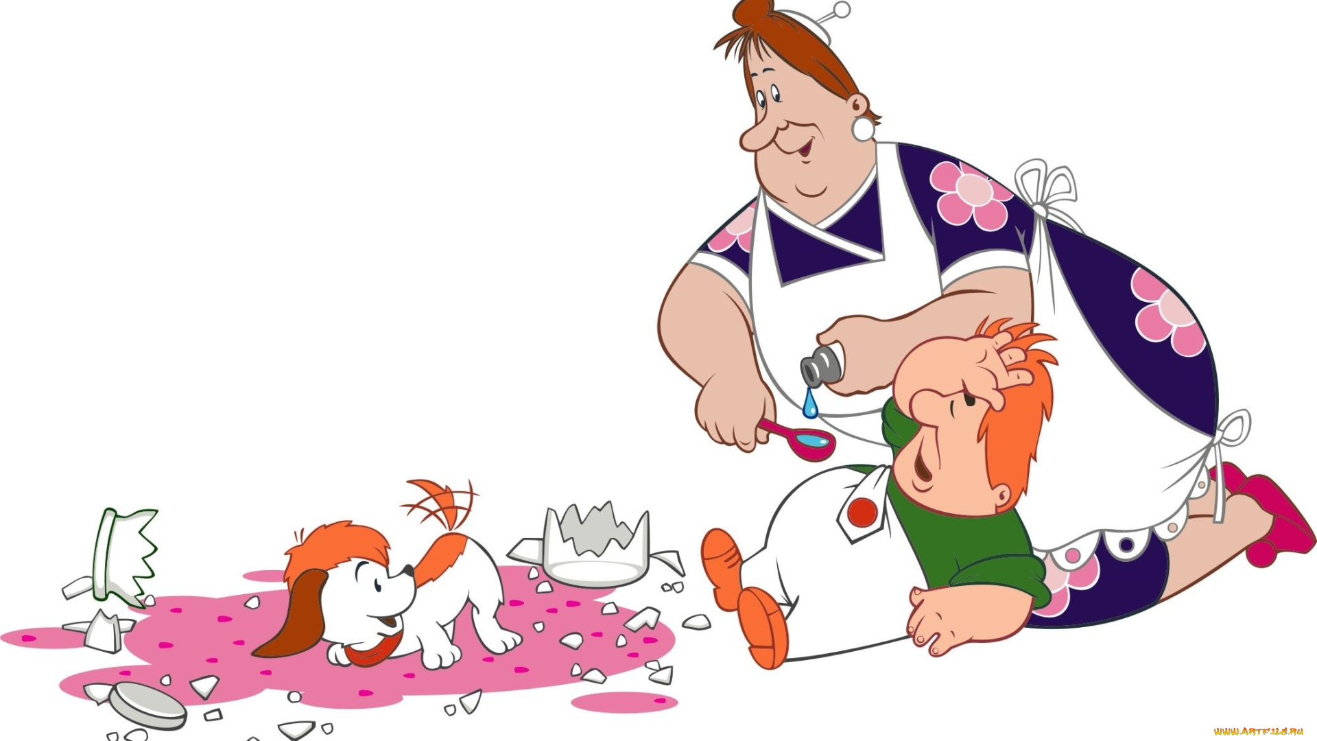 мультфильмы, малыш, карлсон