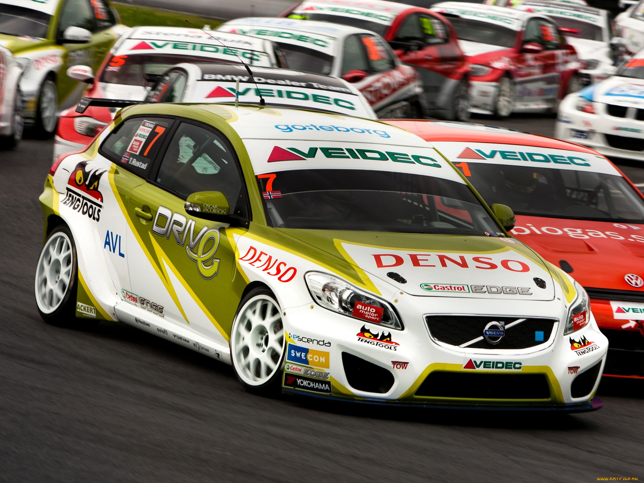 volvo, c30, stcc, спорт, автоспорт