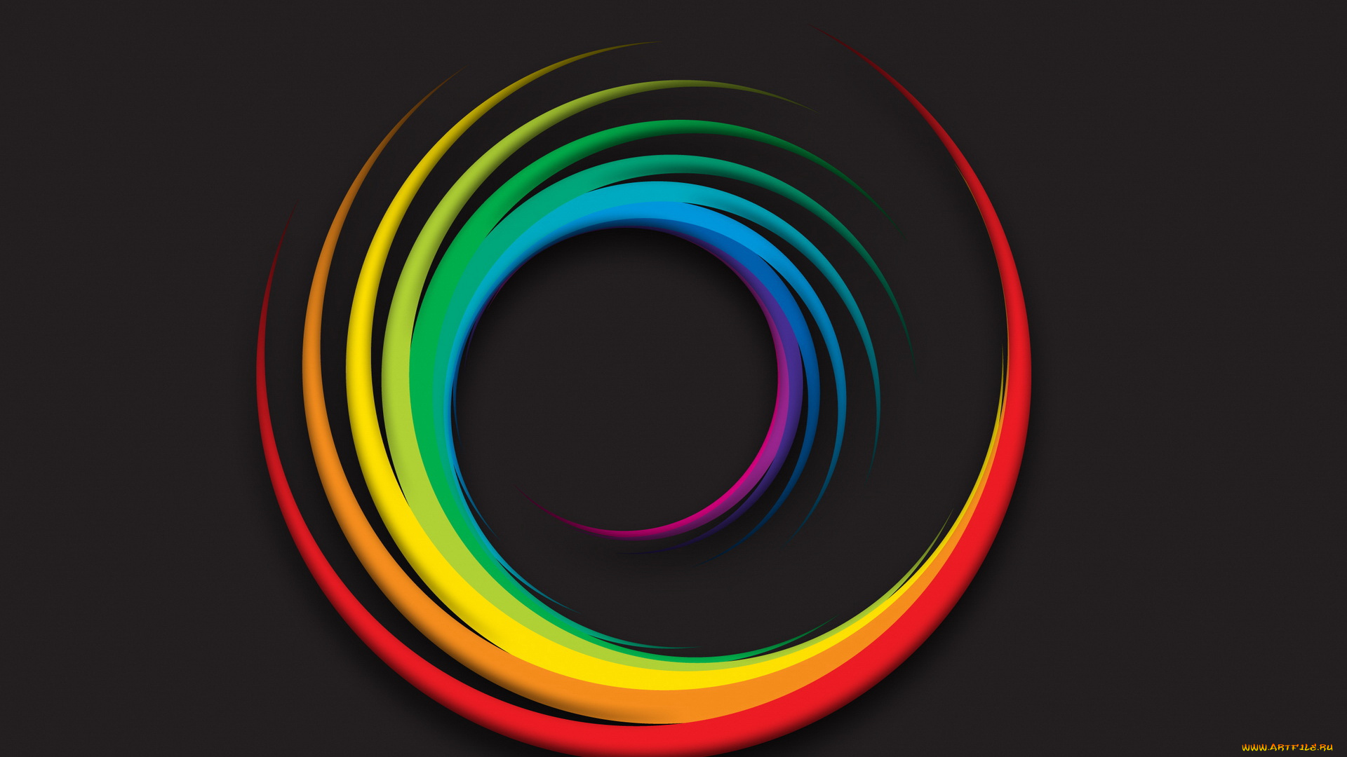 3д, графика, fractal, фракталы, изгибы, цвета