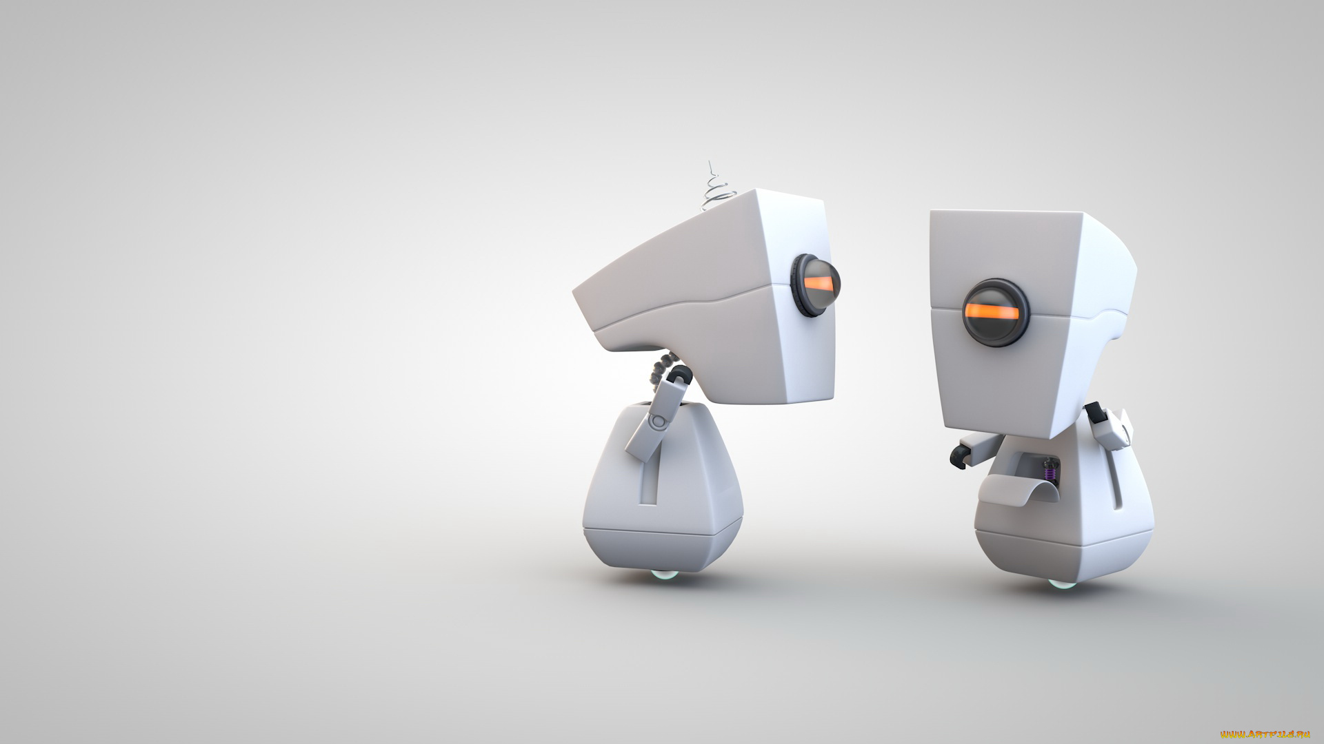 3д, графика, modeling, моделирование, роботы