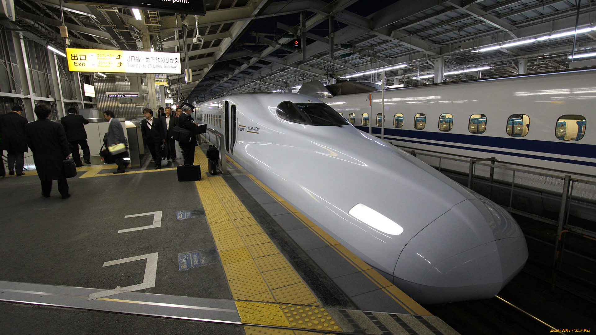 japan, high, speed, train, техника, поезда, перрон, поезд, вокзал