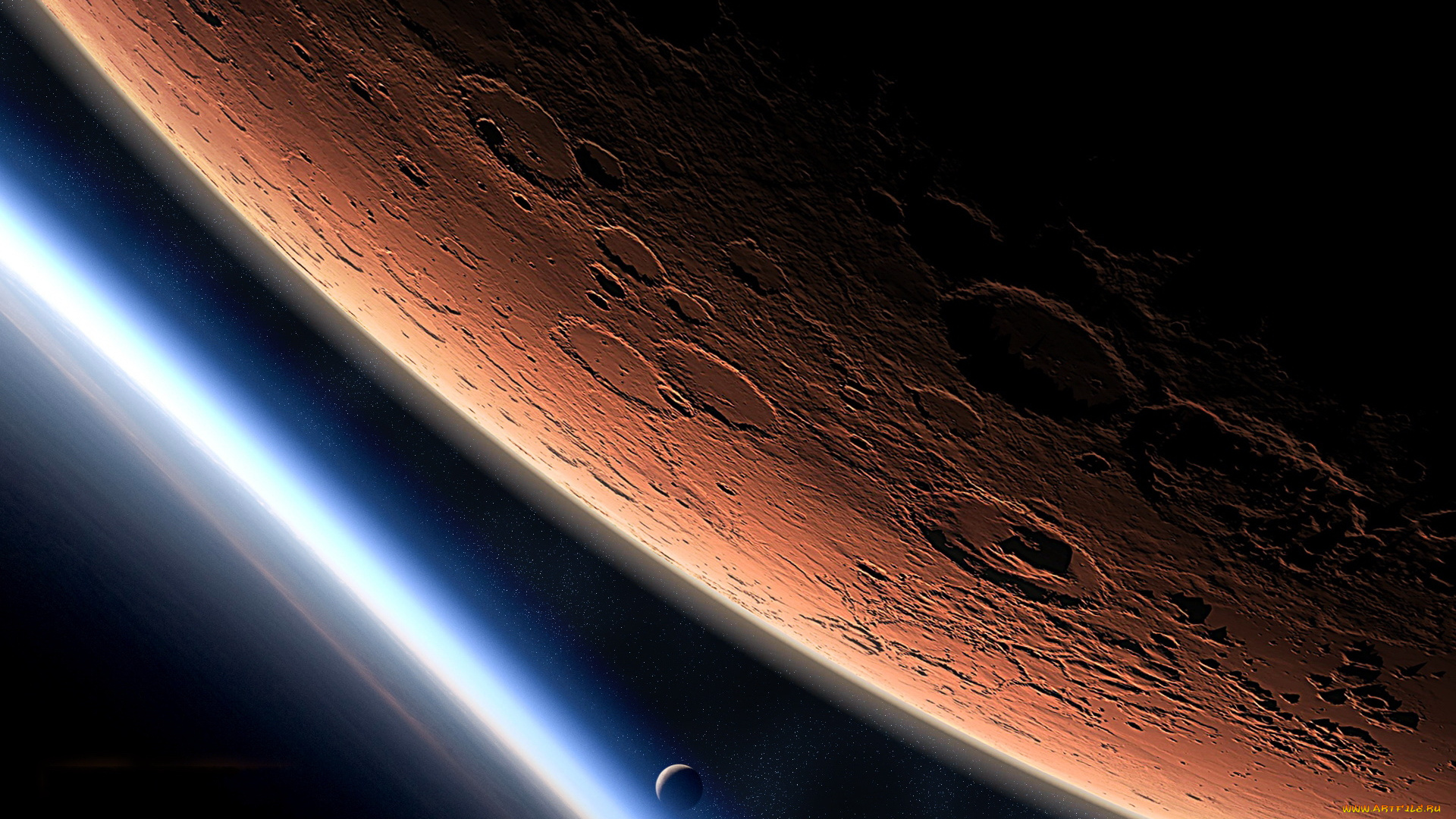 космос, арт, планеты