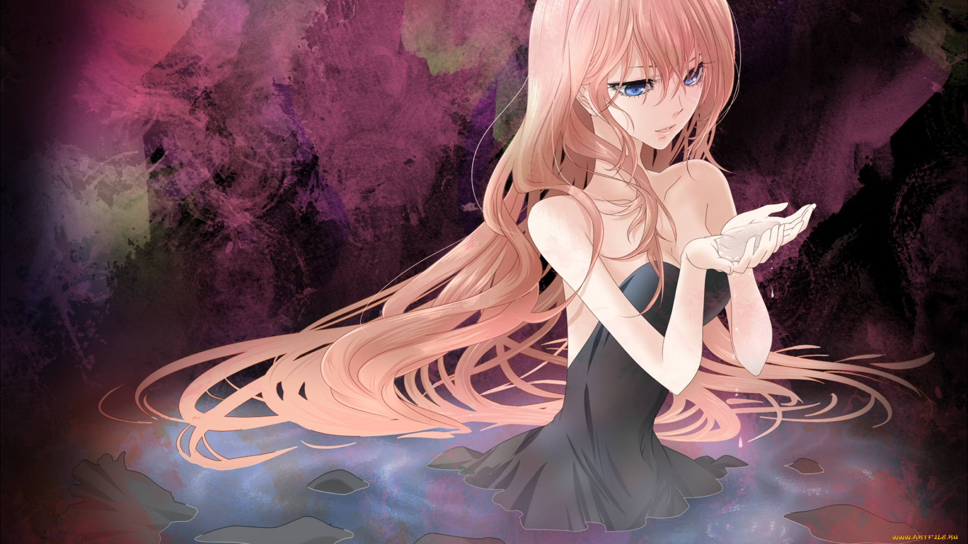 megurine, luka, аниме, vocaloid