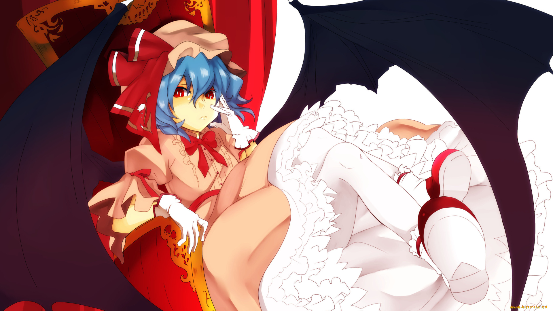 remilia, scarlet, аниме, touhou