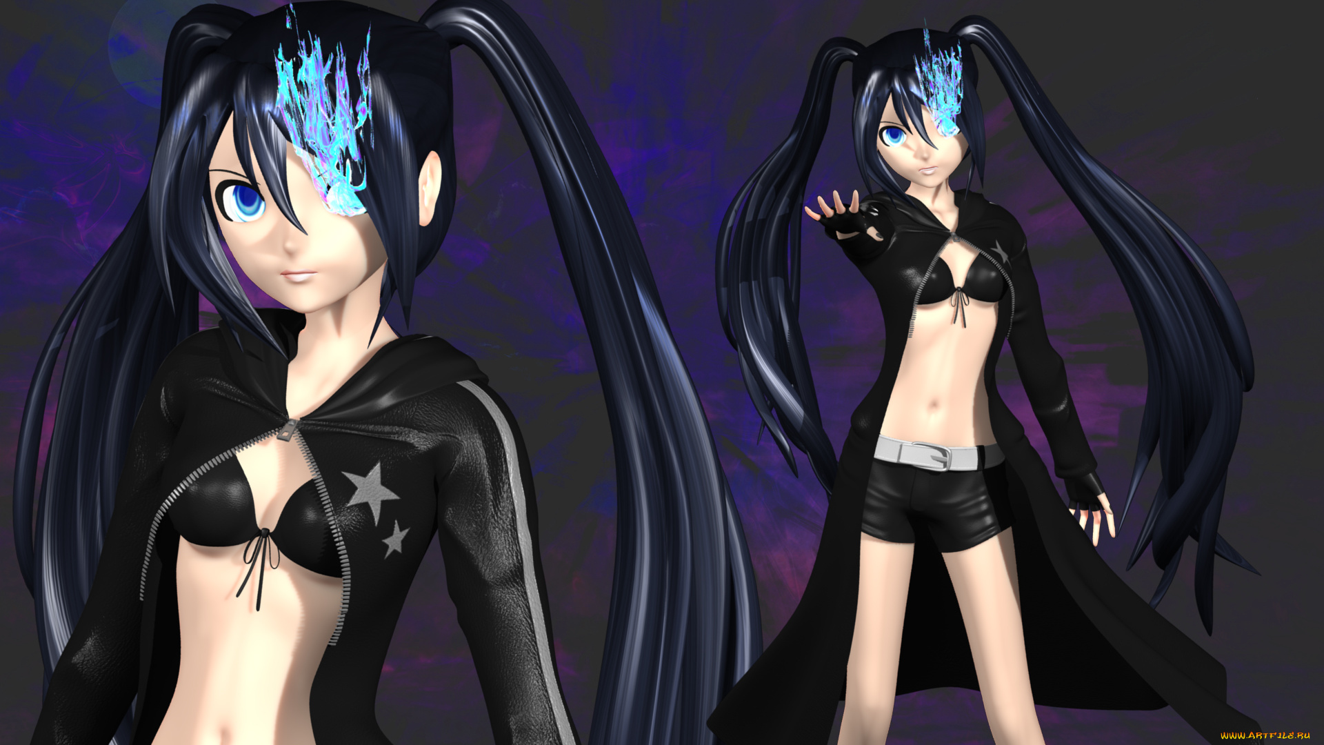 3д, графика, anime, аниме, девушки