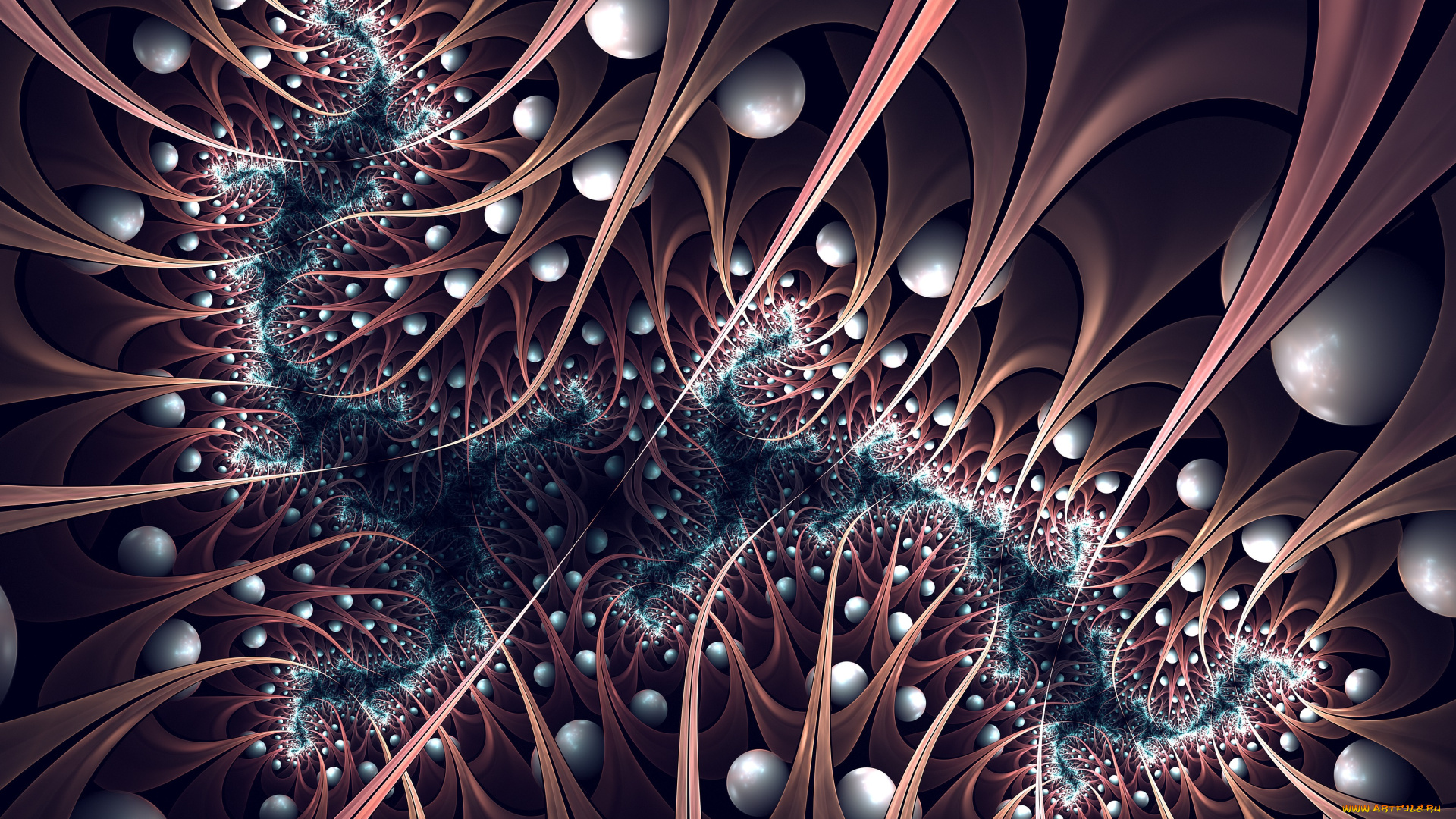 3д, графика, fractal, фракталы, цвет, фон, узор