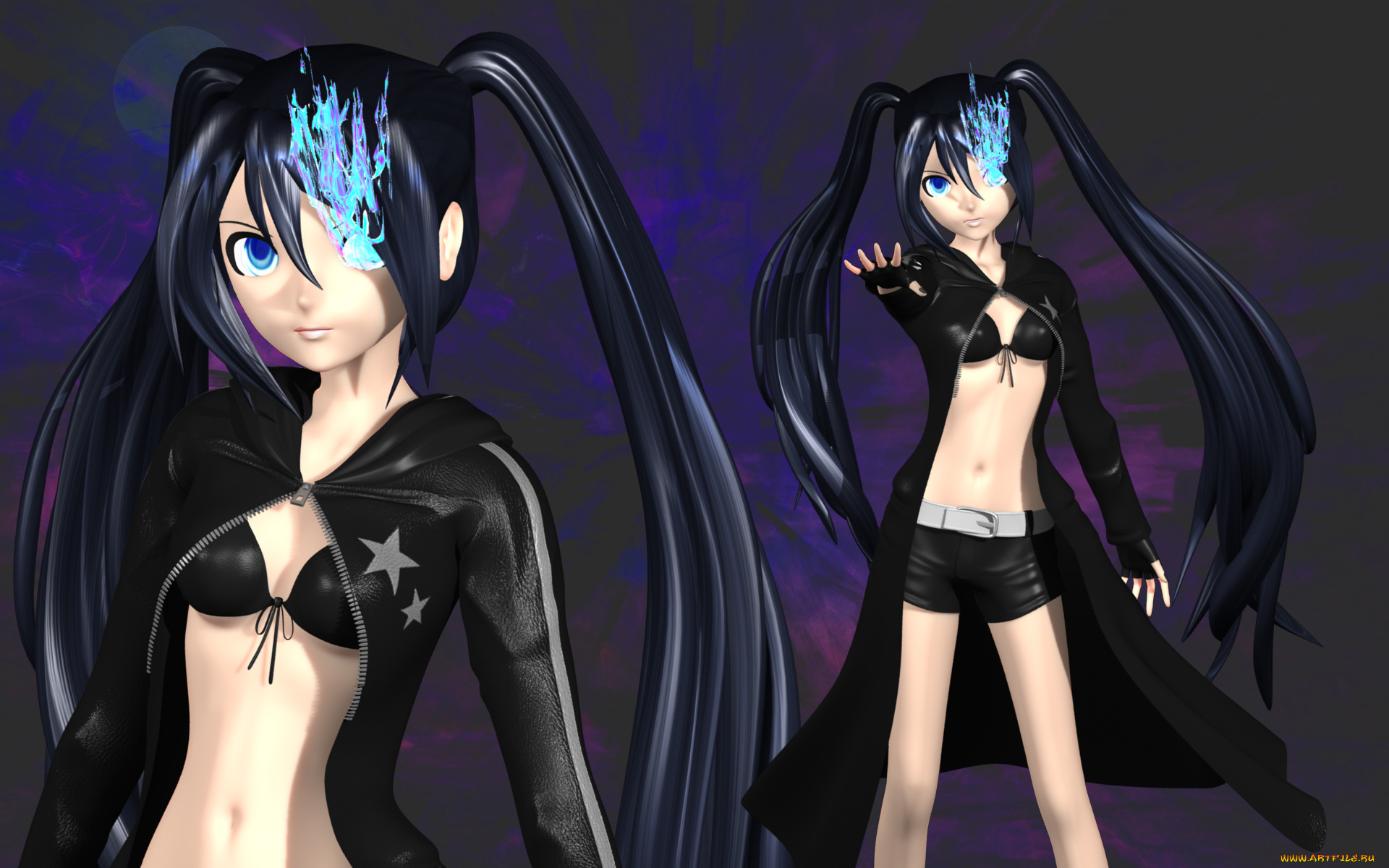 3д, графика, anime, аниме, девушки