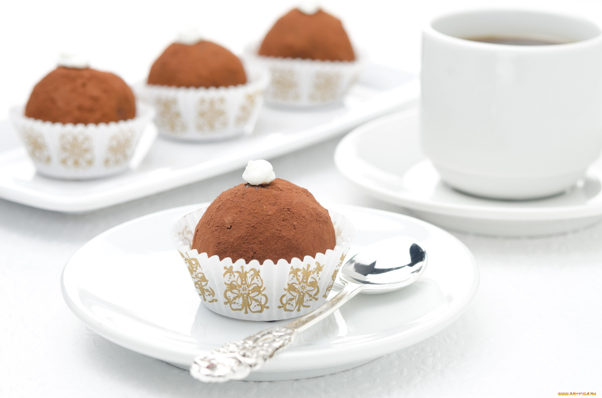 еда, конфеты, шоколад, сладости, трюфель