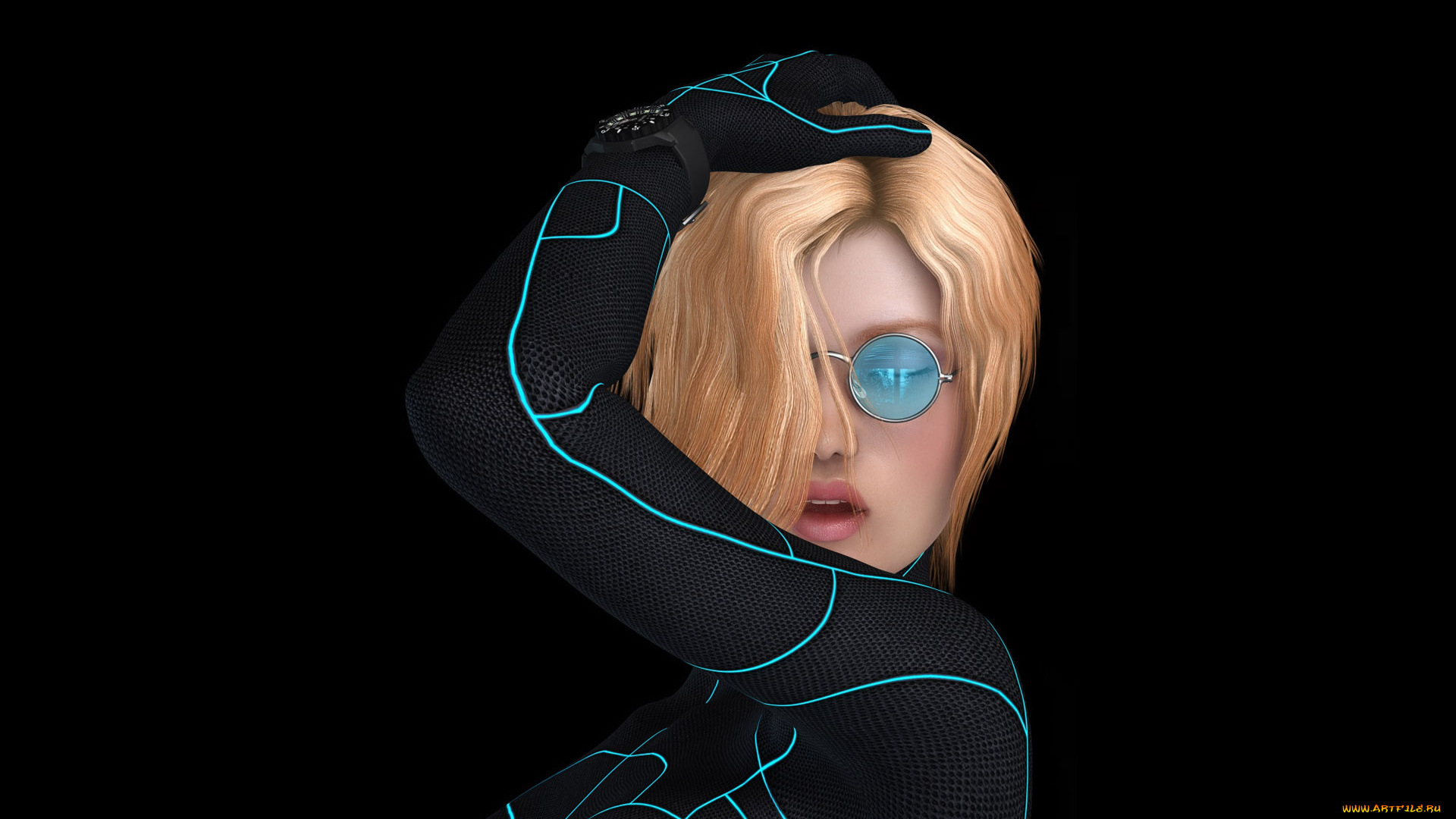 3д, графика, портрет, , portraits, взгляд