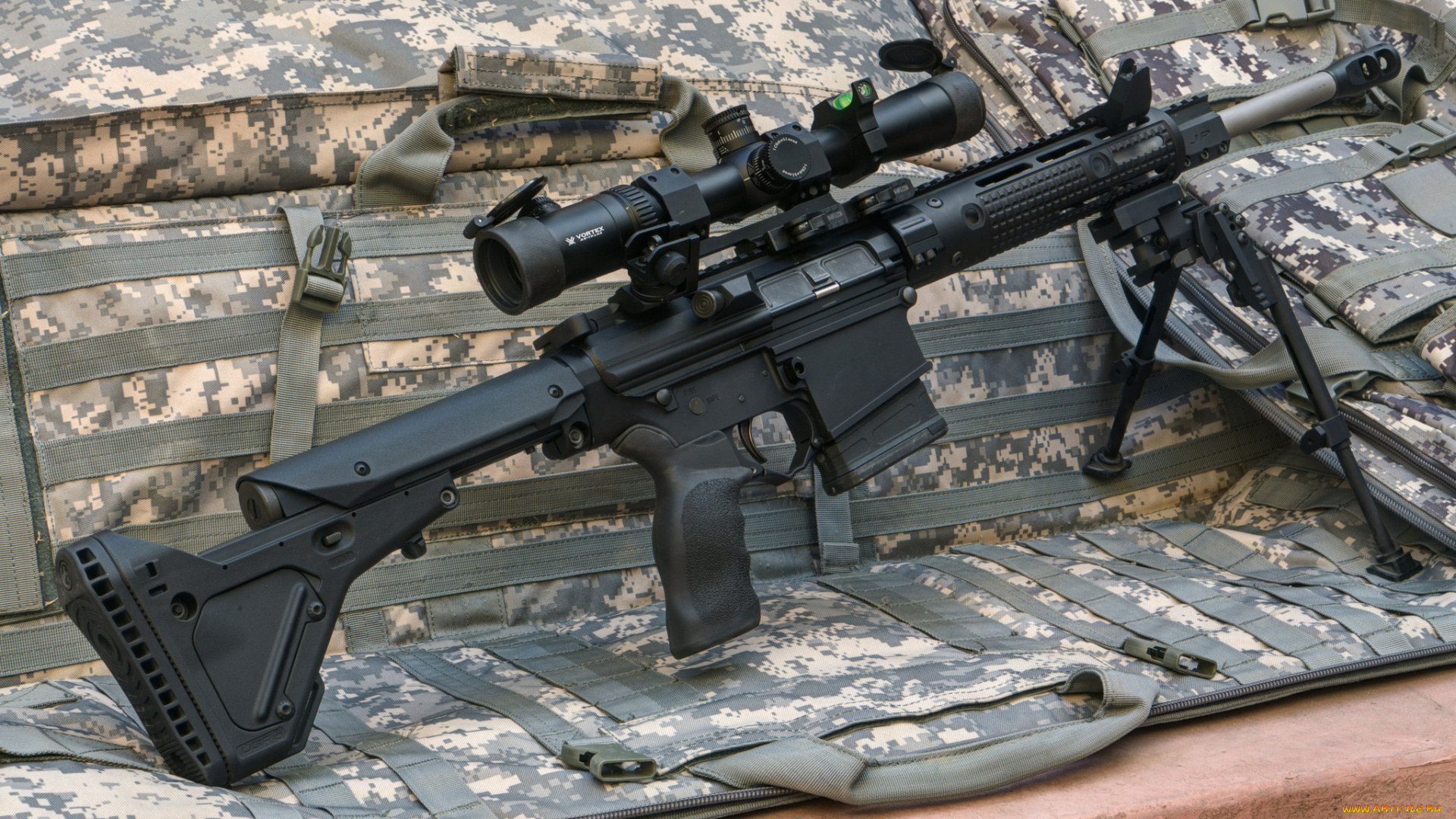 finished, costumized, bushmaster, 308, orc, оружие, винтовки, с, прицеломприцелы, снайперка, оптика, винтовка, сошки, прицел