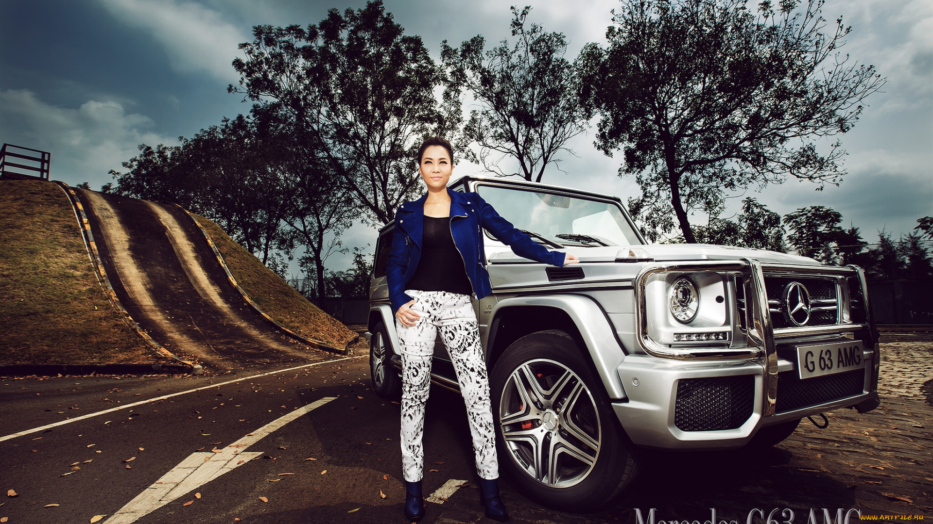 mercedes, g63, amg, автомобили, авто, с, девушками, азиатка, mercedes