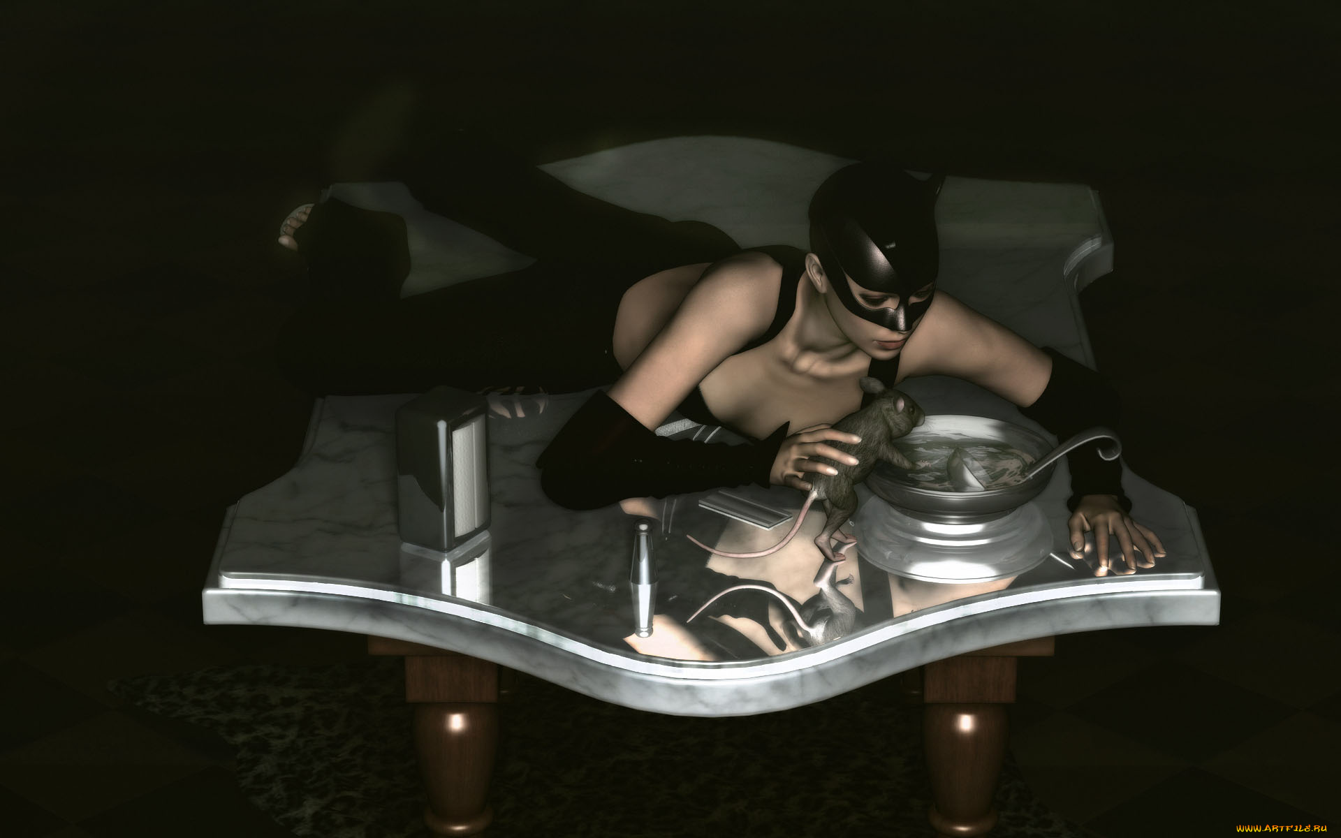 3д, графика, люди, , people, крыса