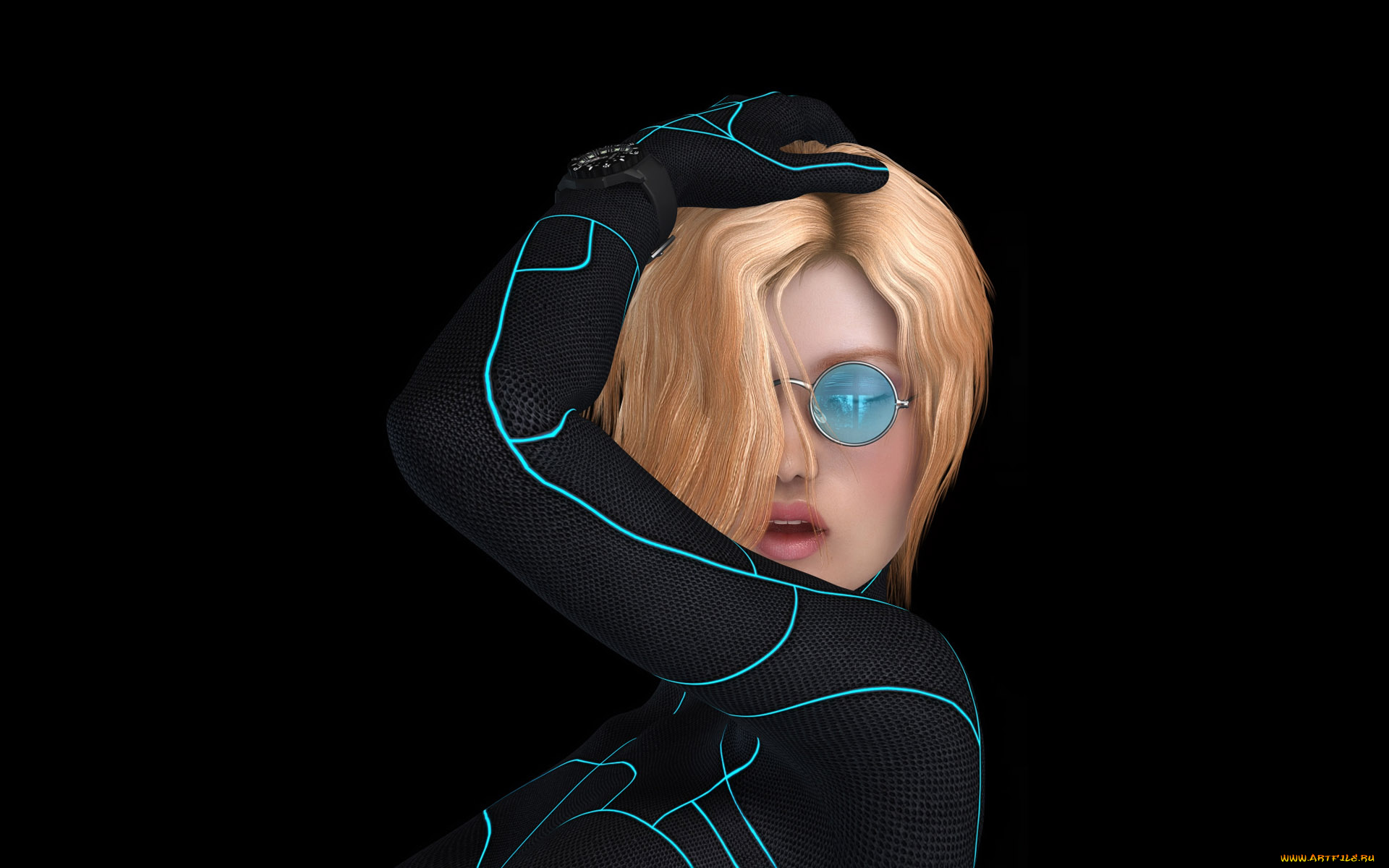 3д, графика, портрет, , portraits, взгляд