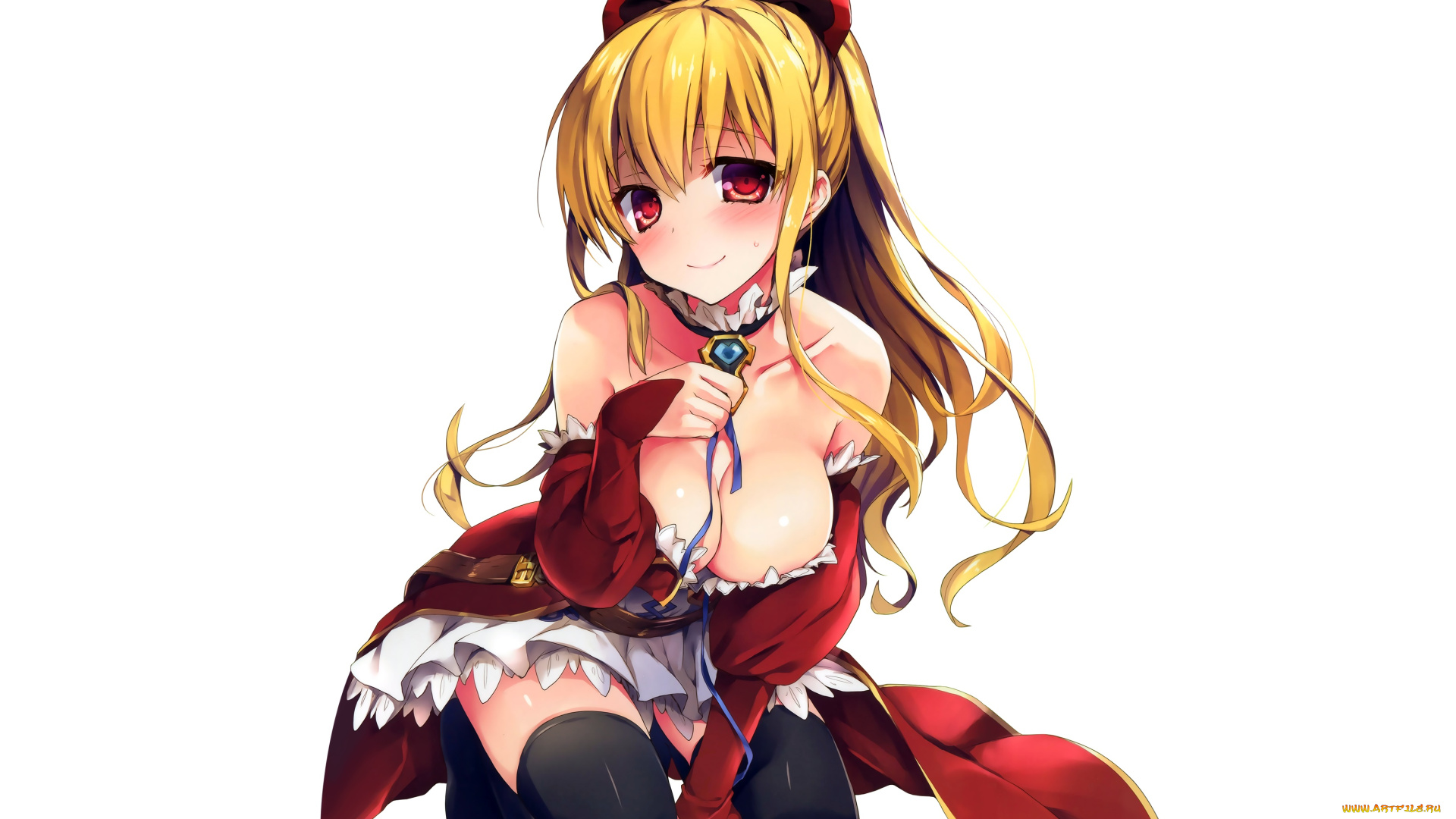 granblue, fantasy, аниме, unknown, , другое, взгляд, девушка, арт, bankoku, ayuya, vila, granblue, fantasy, эротика