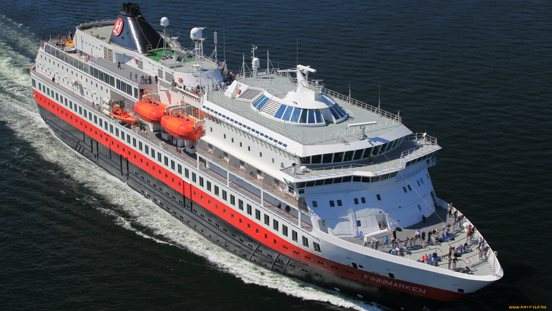 hurtigruten, finnmarken, корабли, лайнеры, лайнер, круизный