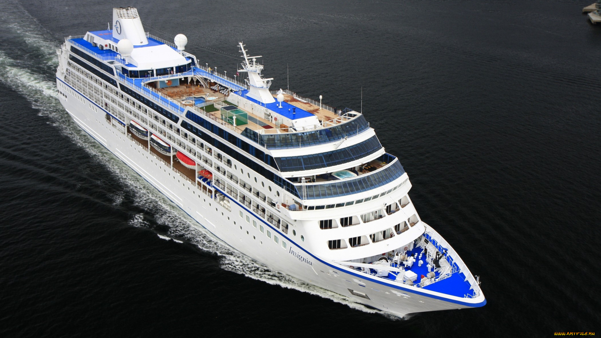insignia, корабли, лайнеры, круизный, лайнер