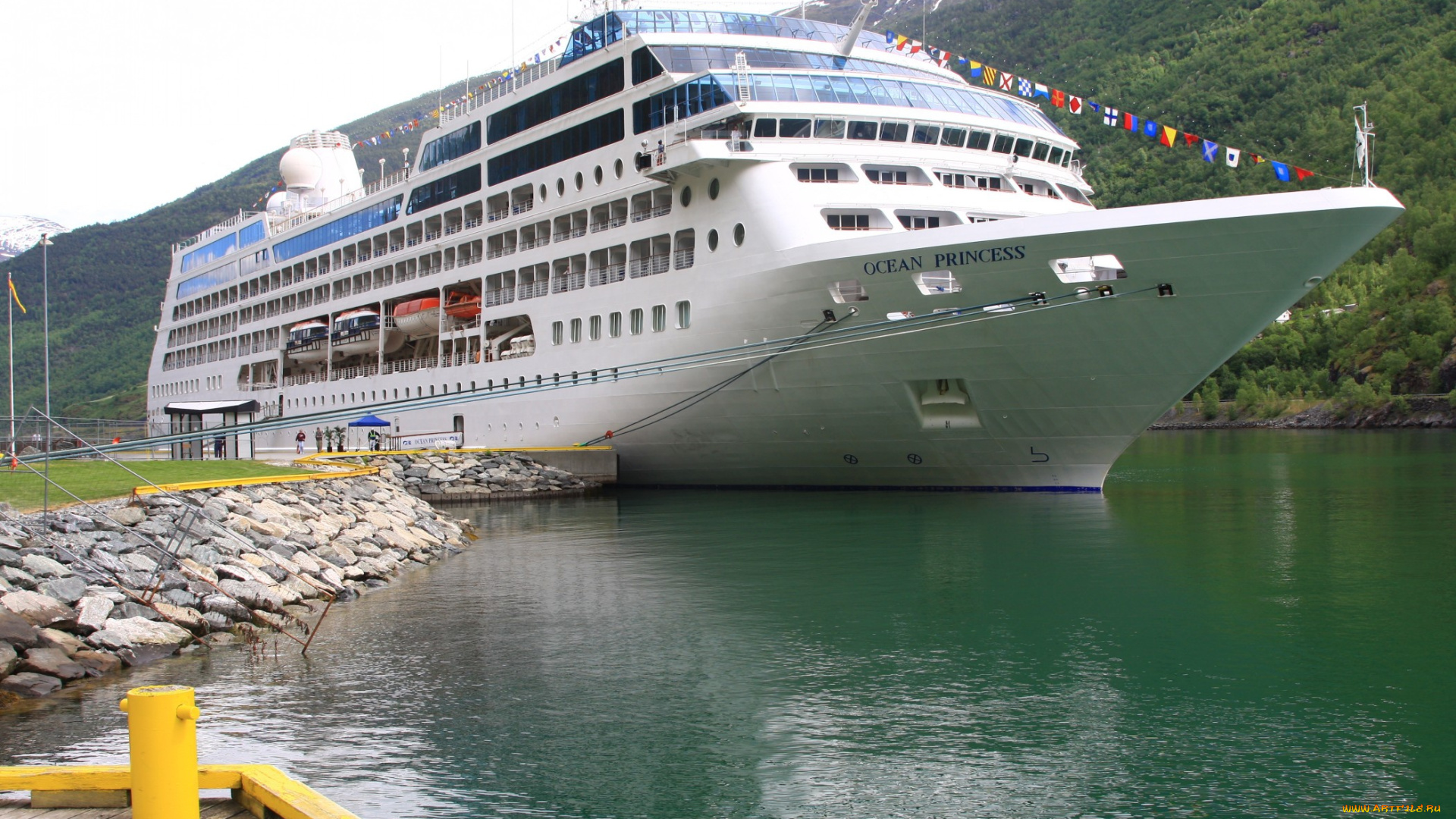 ocean, princess, корабли, лайнеры, круизный, лайнер
