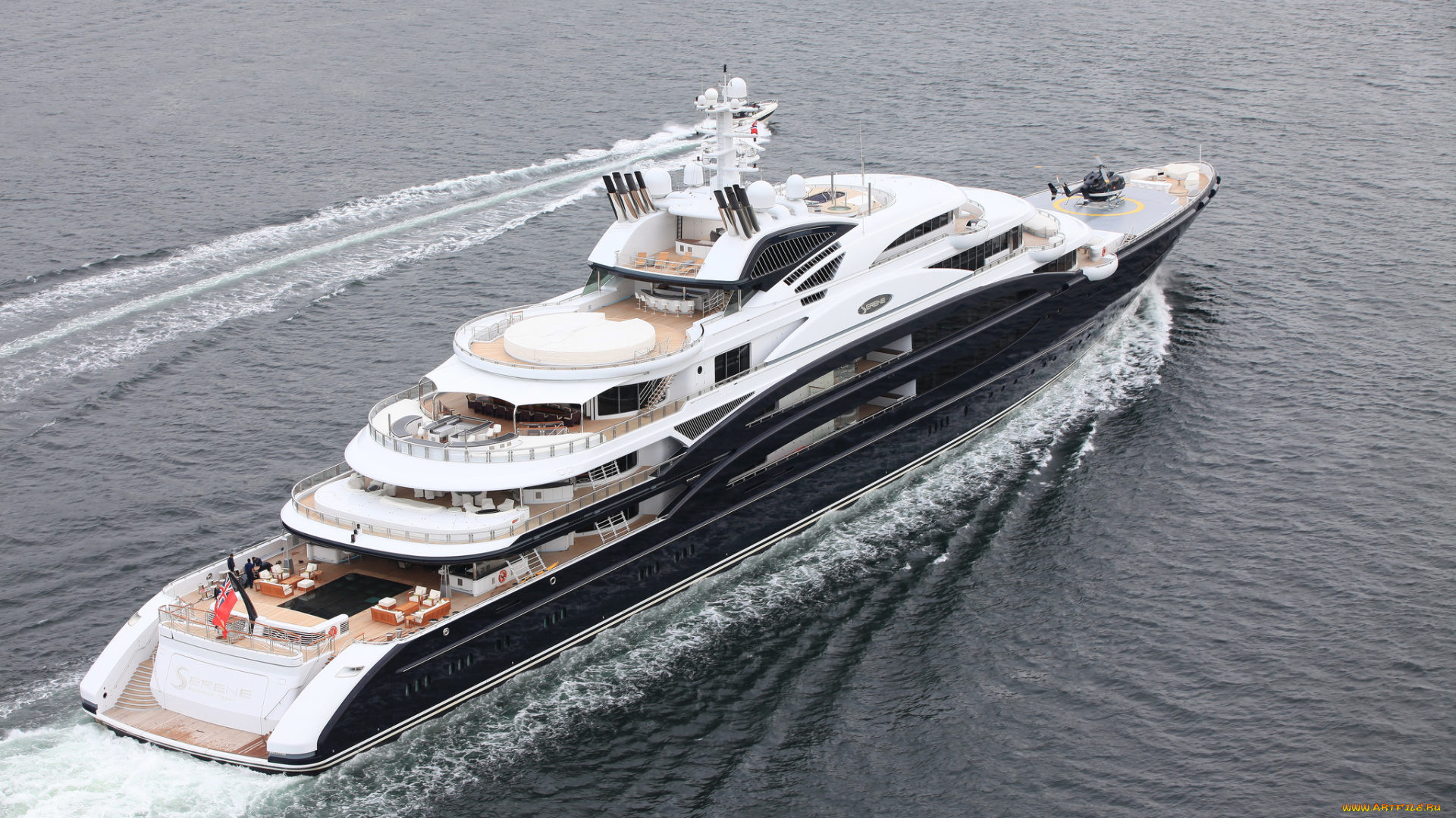 serene, корабли, Яхты, суперяхта