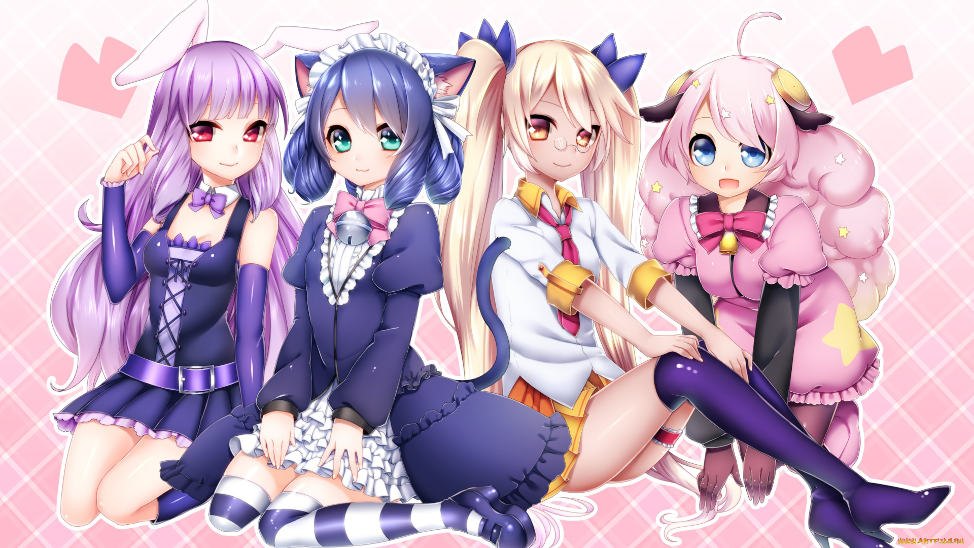 show, by, rock, аниме, животные, , существа, cyan, chuchu, show, by, rock, yutazou, retoree, девушки, moa, арт