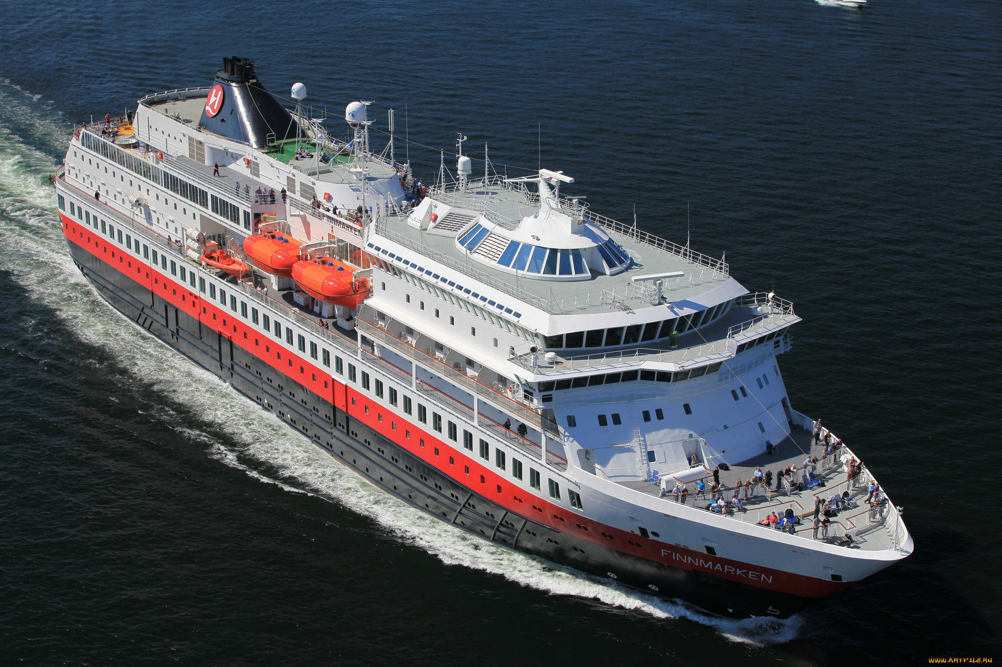 hurtigruten, finnmarken, корабли, лайнеры, лайнер, круизный