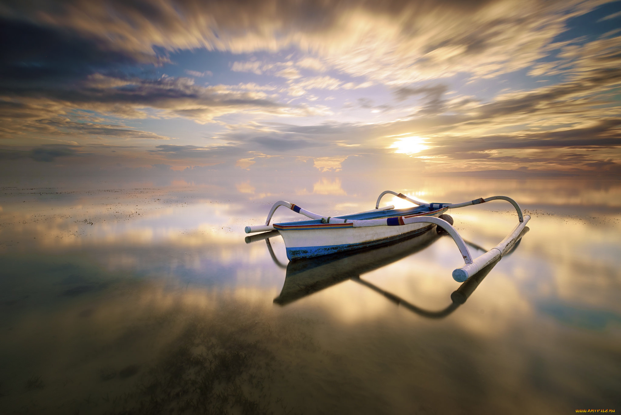 корабли, лодки, , шлюпки, балансир, лодка