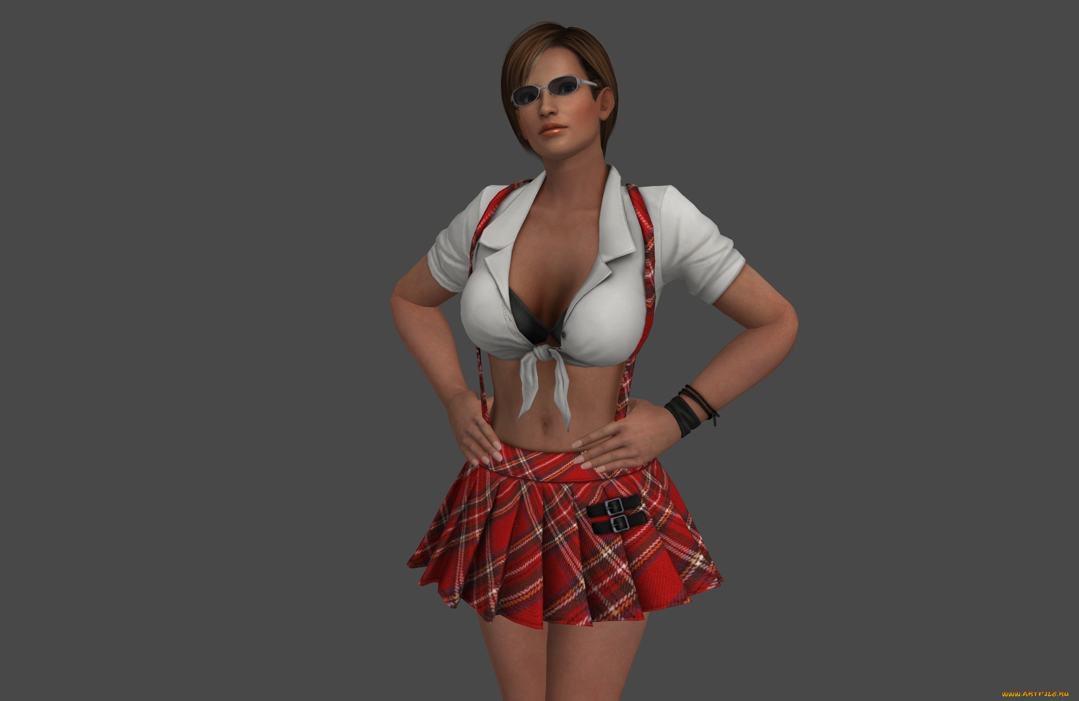 3д, графика, люди, , people, девушка, взгляд, фон