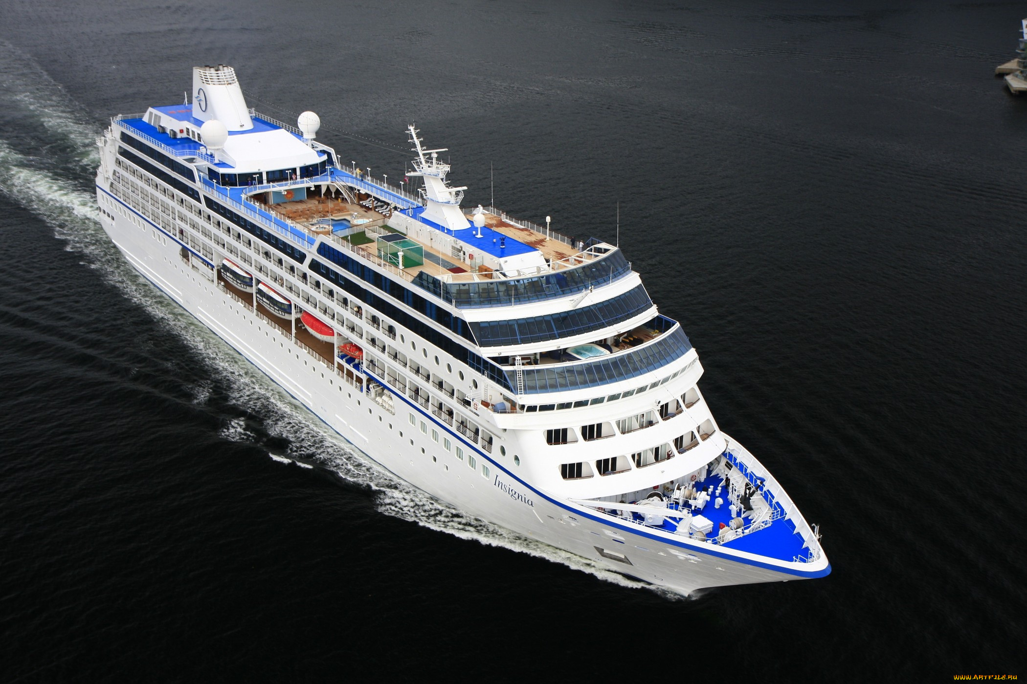 insignia, корабли, лайнеры, круизный, лайнер