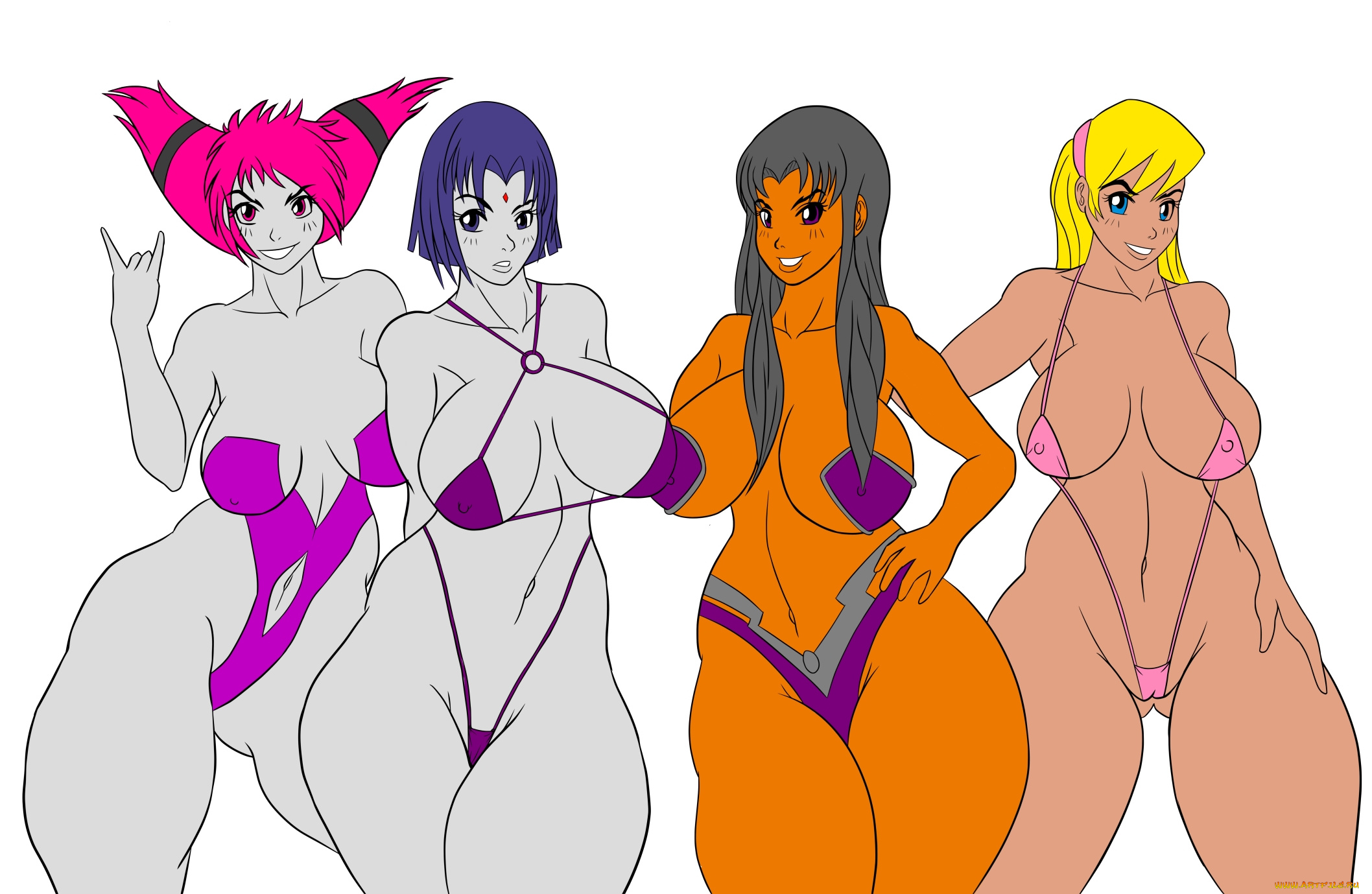 разное, арты, фон, взгляд, девушки