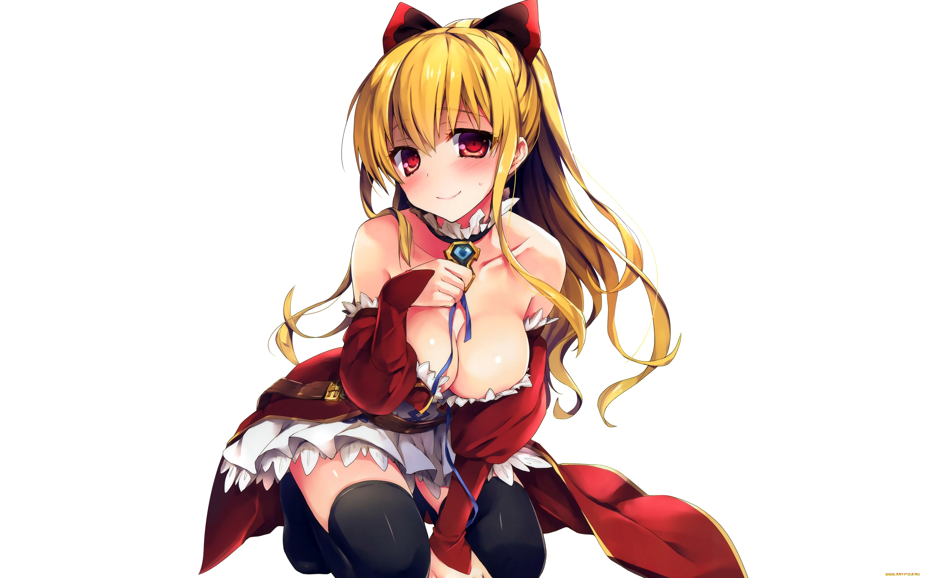 granblue, fantasy, аниме, unknown, , другое, взгляд, девушка, арт, bankoku, ayuya, vila, granblue, fantasy, эротика