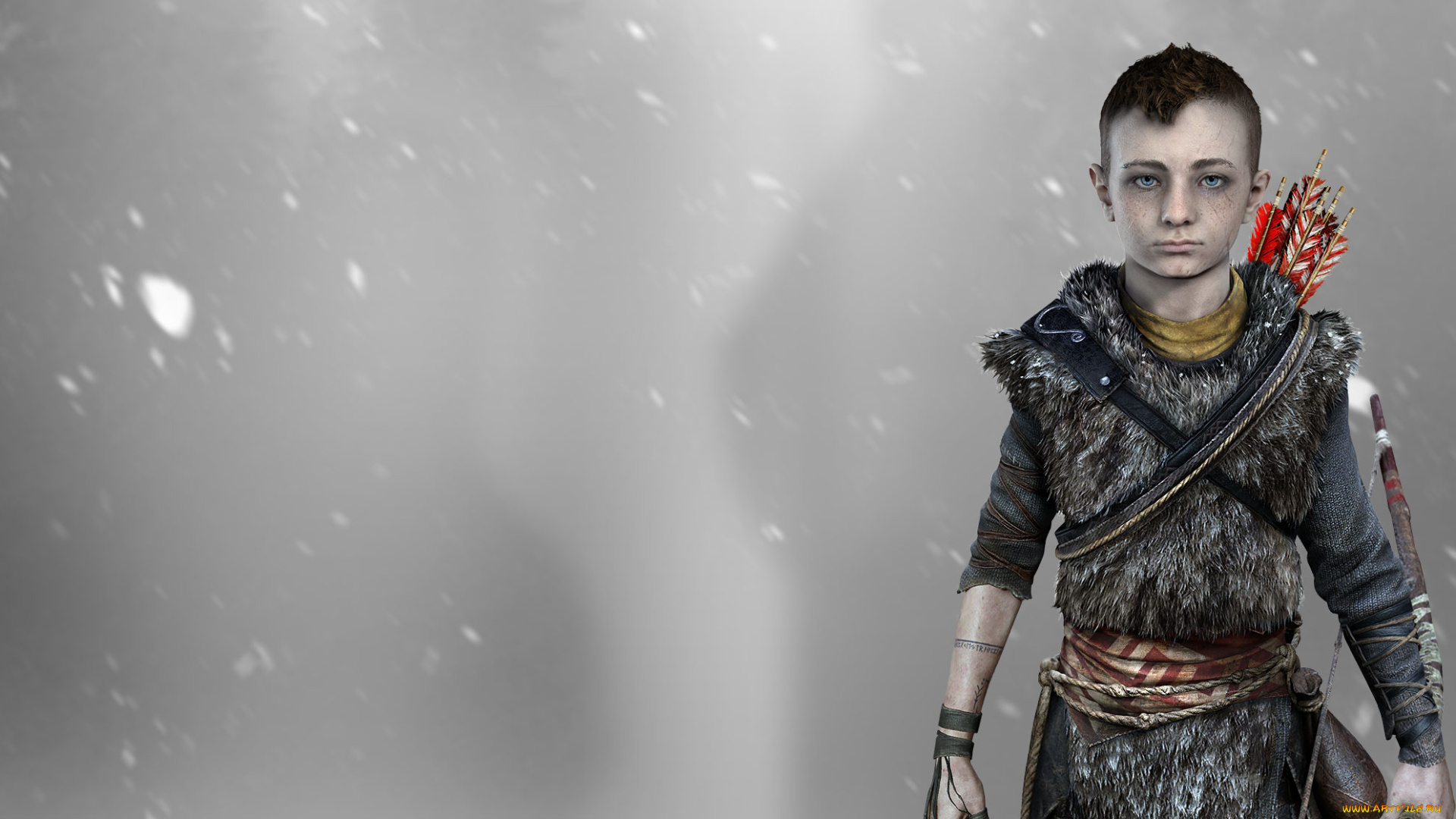 видео, игры, god, of, war, iv, персонаж