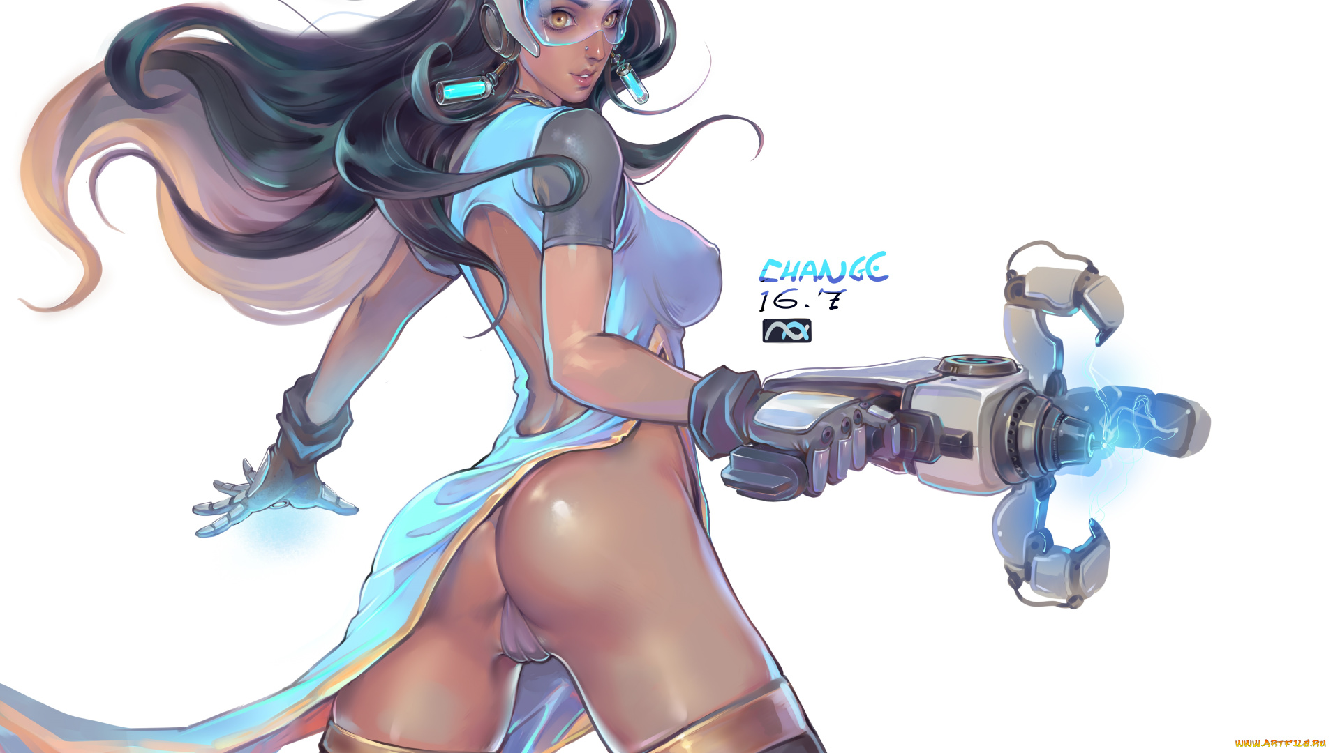 видео, игры, overwatch, symmetra