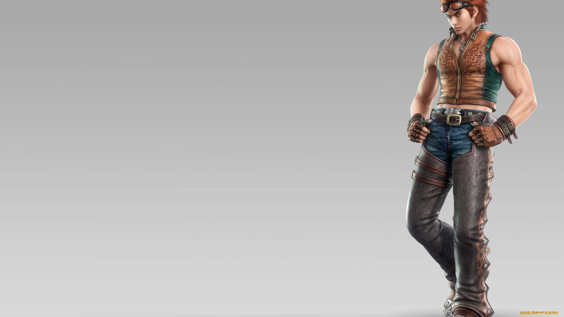 видео, игры, tekken, 5, hwoarang, tekken-5, art, арт, feng, wei, game