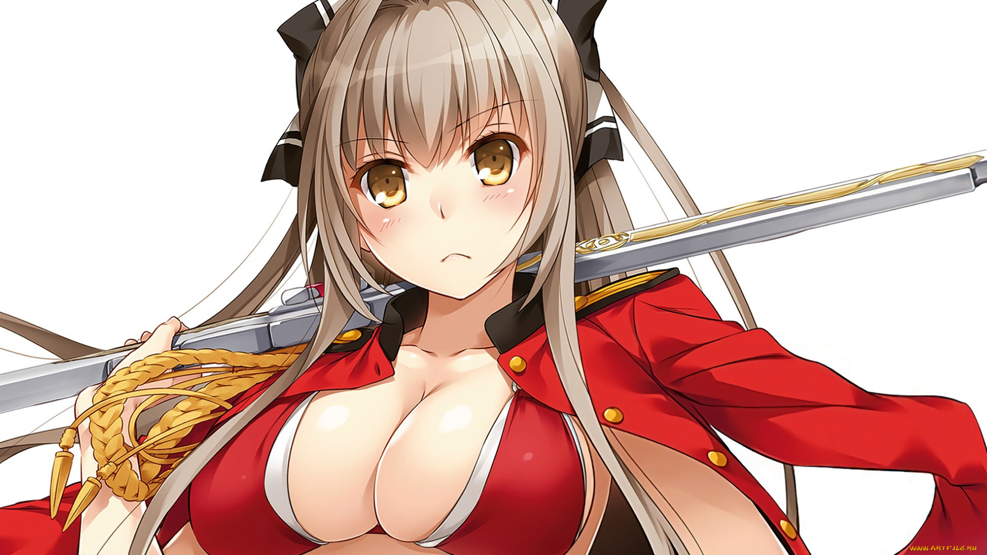 аниме, amagi, brilliant, park, девушка