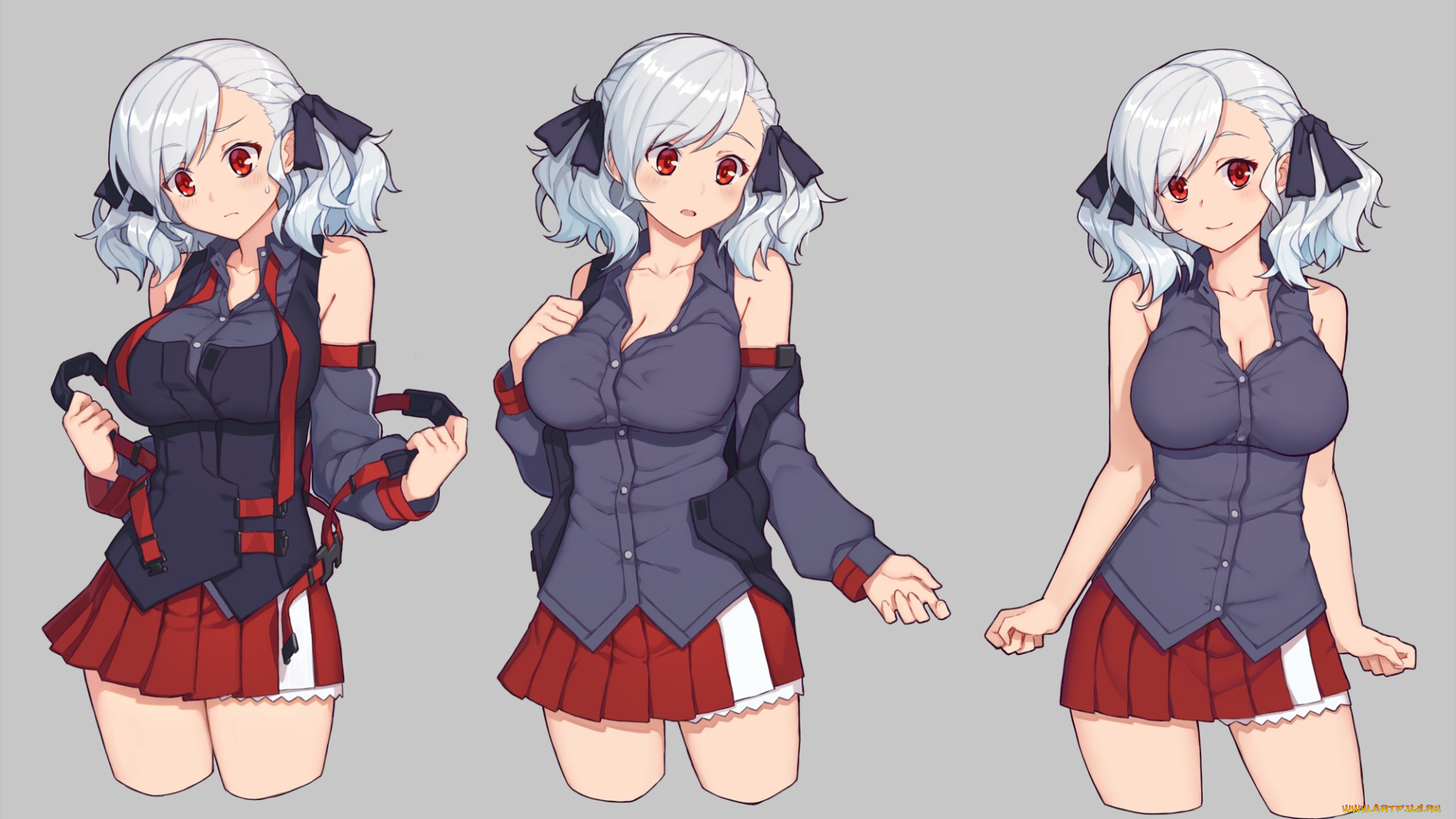 аниме, girls, frontline, girls, frontline